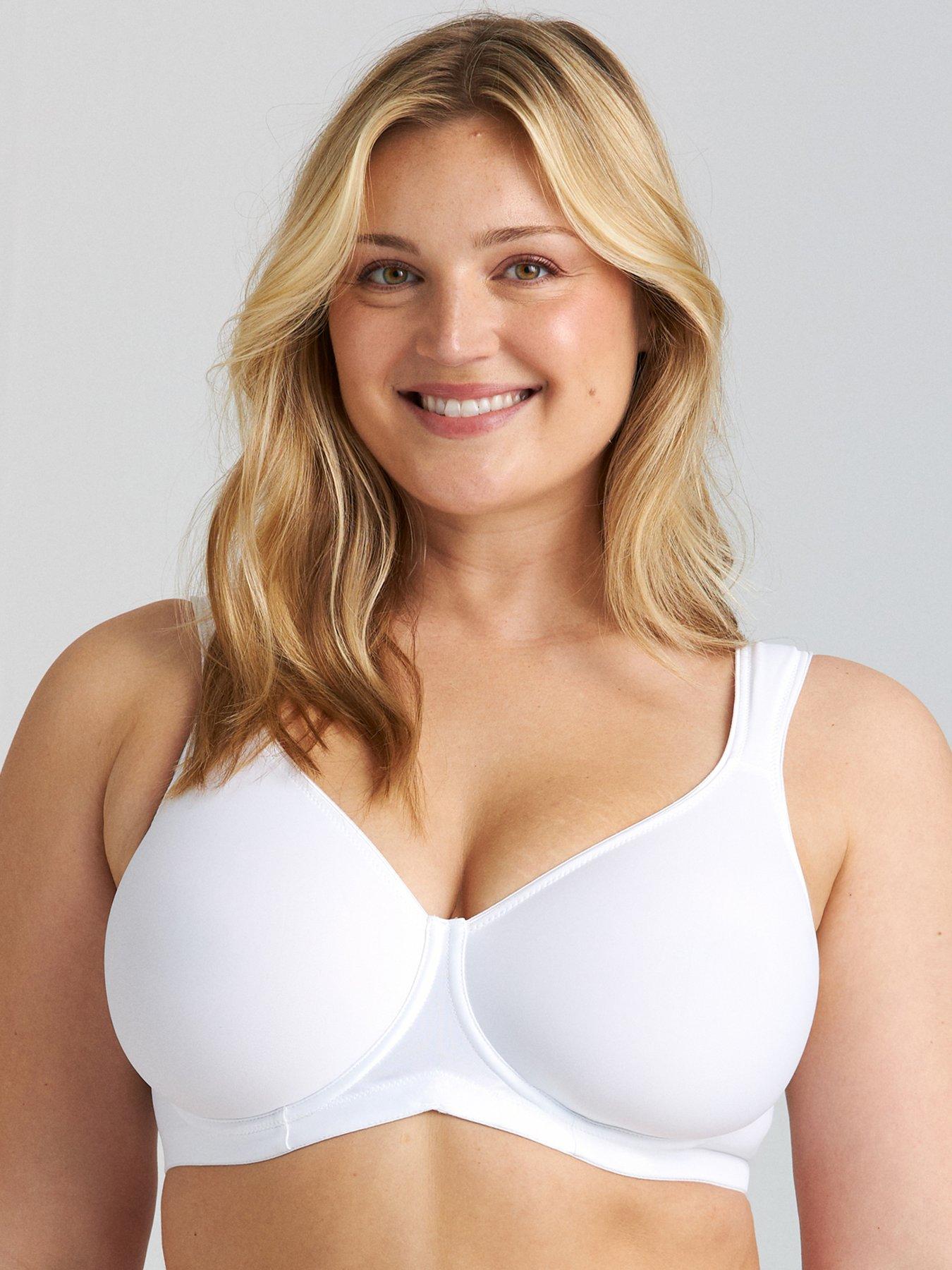 Miss Mary of Sweden Stay Fresh Essential Bh T-shirt Bra With Underwire - White