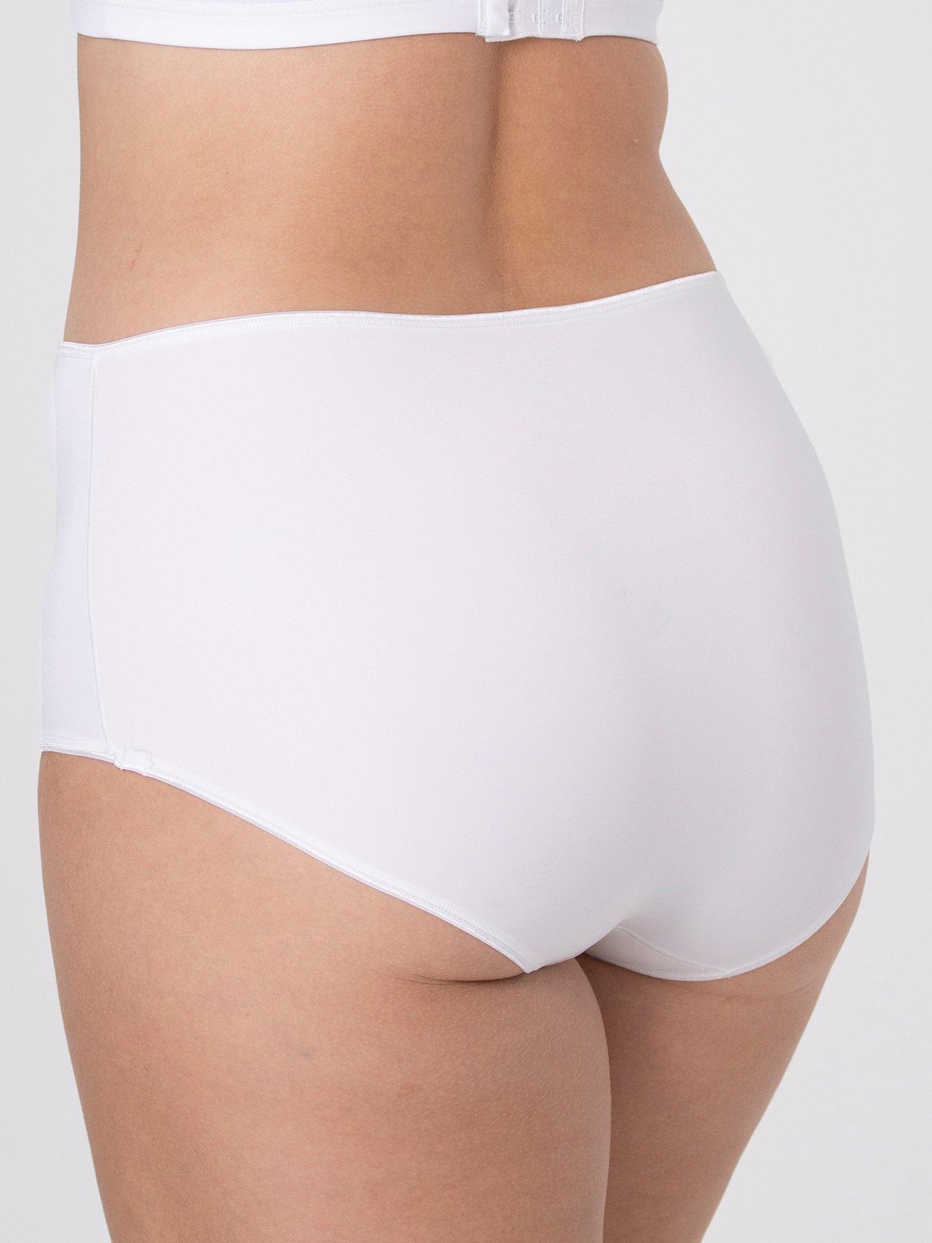 Image 2 of 2 of Miss Mary of Sweden Comfort Maxi Panty - White