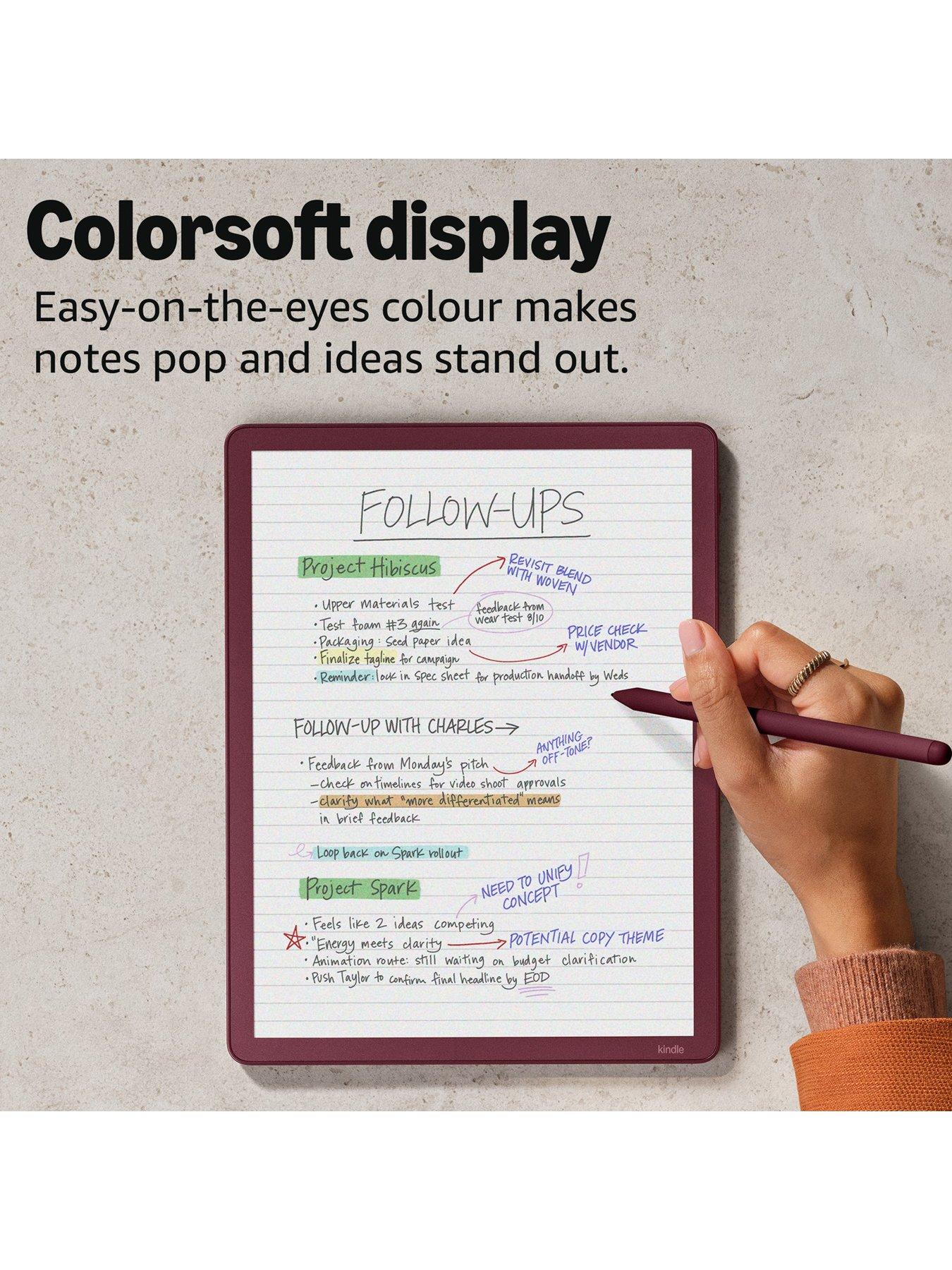 Image 4 of 7 of Amazon Amazon Kindle Scribe Colorsoft (2026 release) - 64GB, Graphite