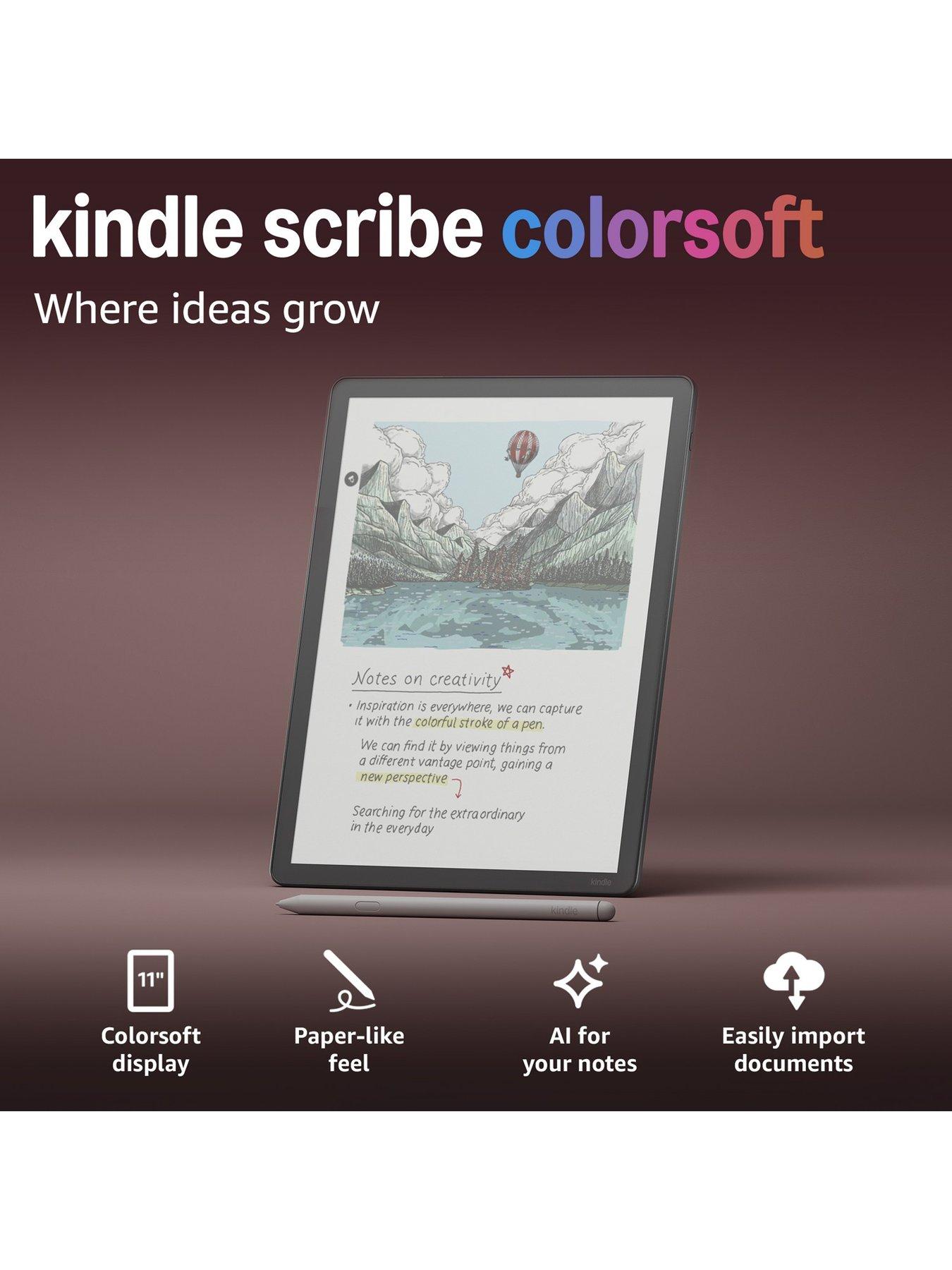 Image 2 of 7 of Amazon Amazon Kindle Scribe Colorsoft (2026 release) - 32GB, Graphite