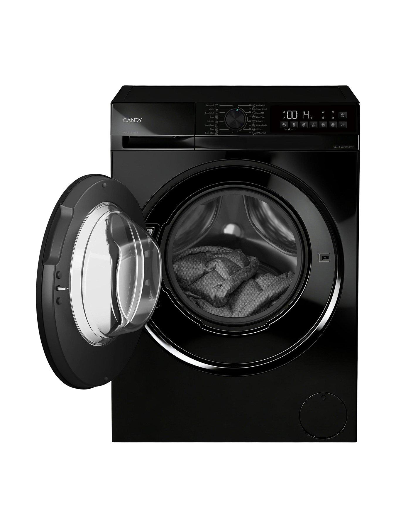 Image 2 of 7 of Candy Quick Pro GD 49B10B-80 9kg Washing Machine, 1400 rpm, A Rated -&nbsp;Black