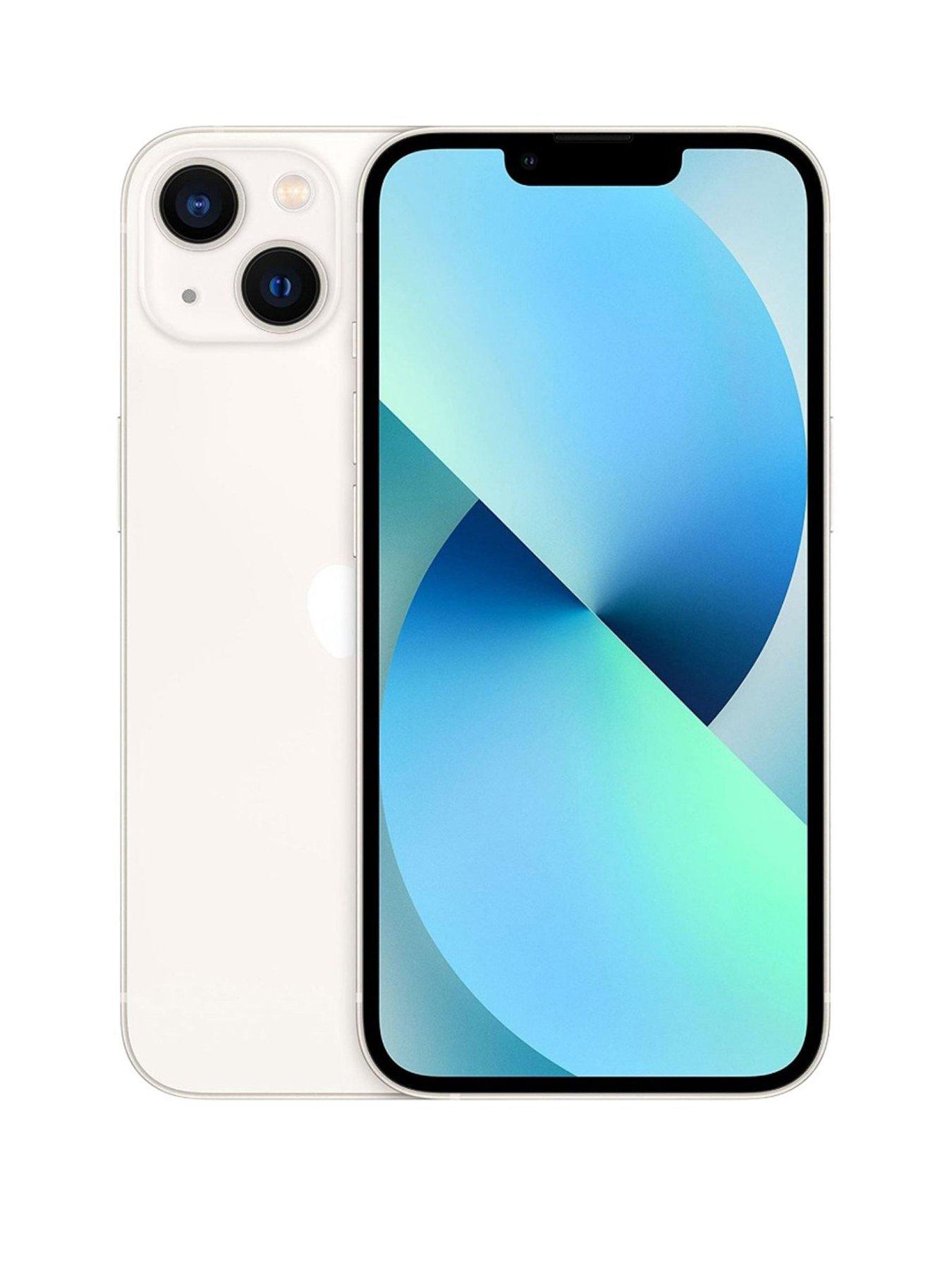 Refurbished Apple iPhone 13 - 128GB, Starlight (Pristine Condition)