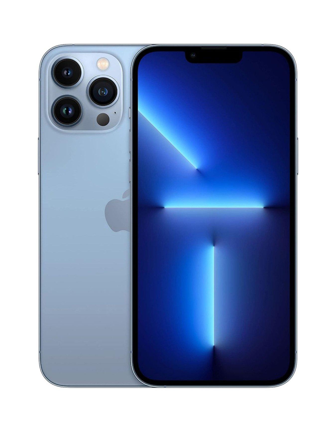 Refurbished Apple iPhone 13 Pro - 128GB, Sierra Blue (Pristine Condition)