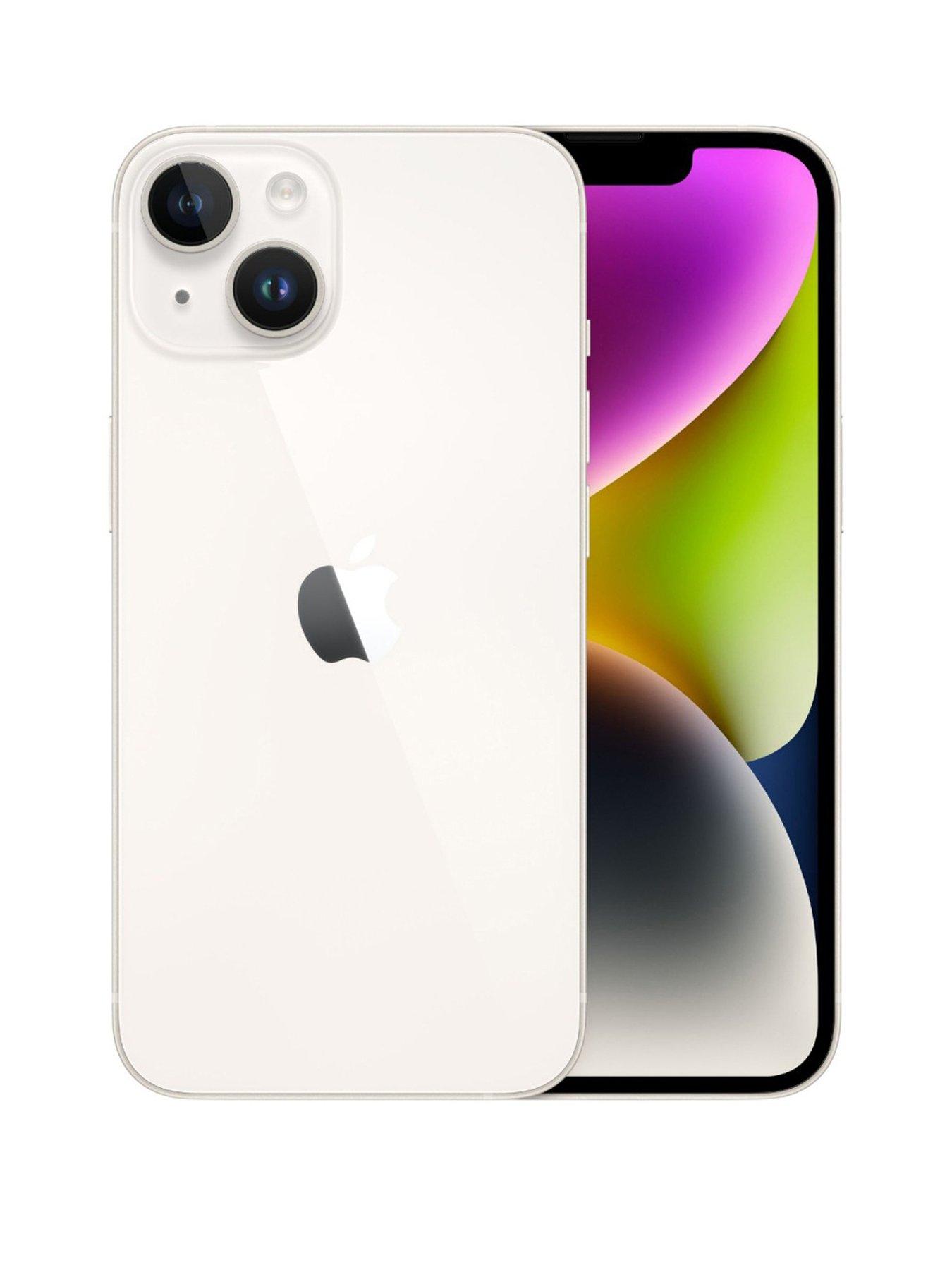 Refurbished Apple iPhone 14 - 128GB, Starlight (Pristine Condition)