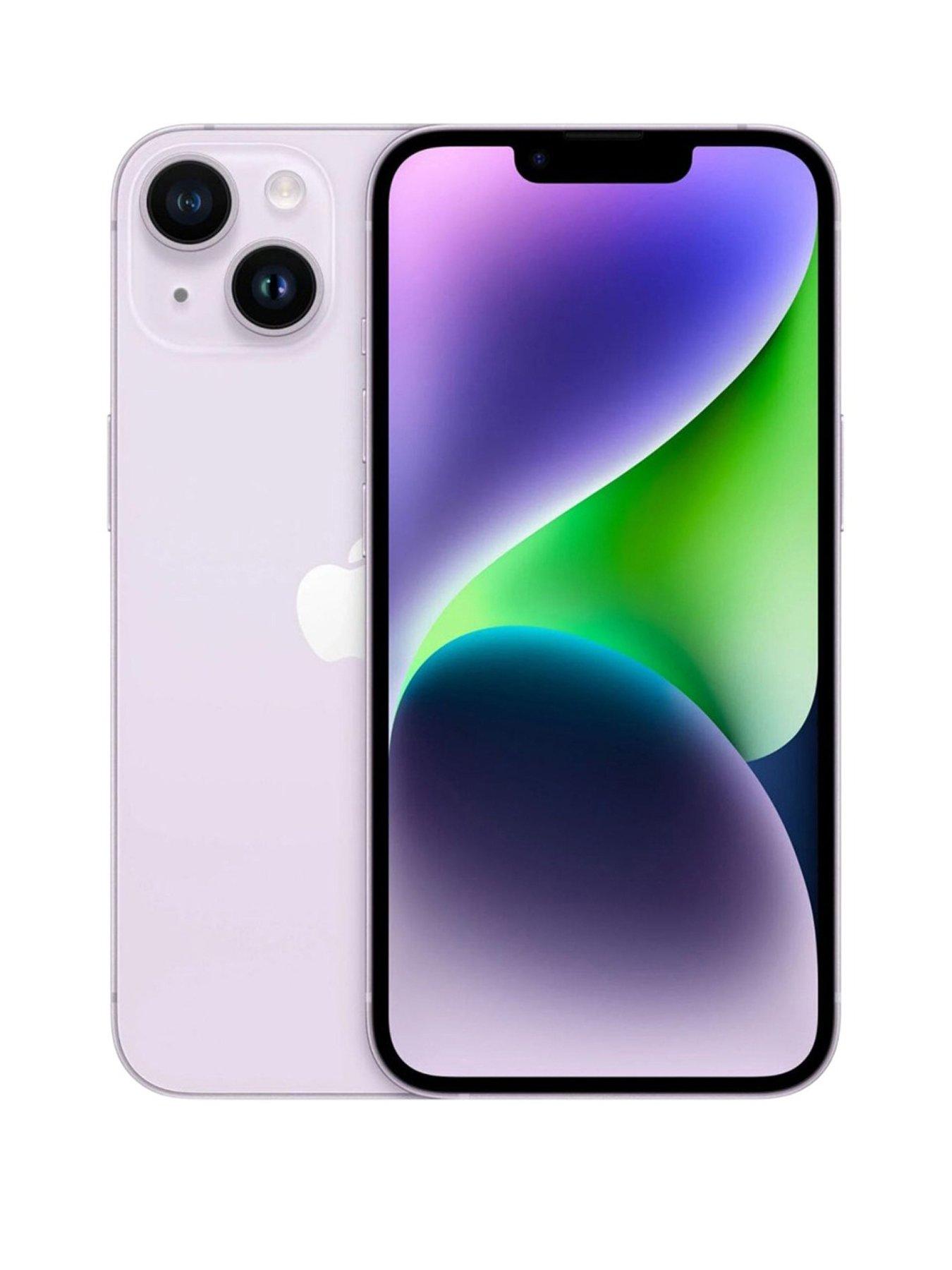 Refurbished Apple iPhone 14 - 128GB, Purple (Pristine Condition)