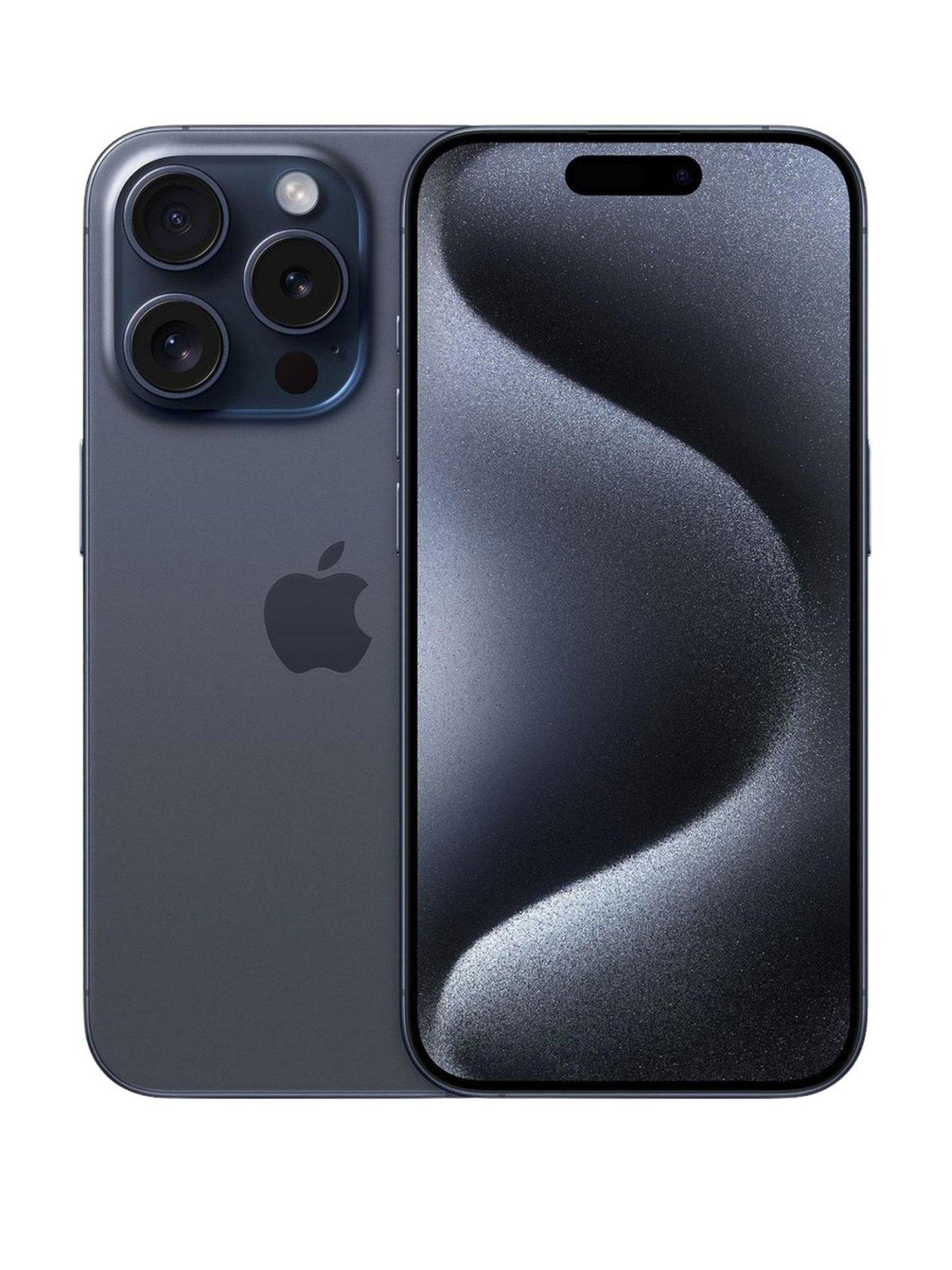 Refurbished Apple iPhone 15 Pro - 256GB, Blue Titanium (Pristine Condition)