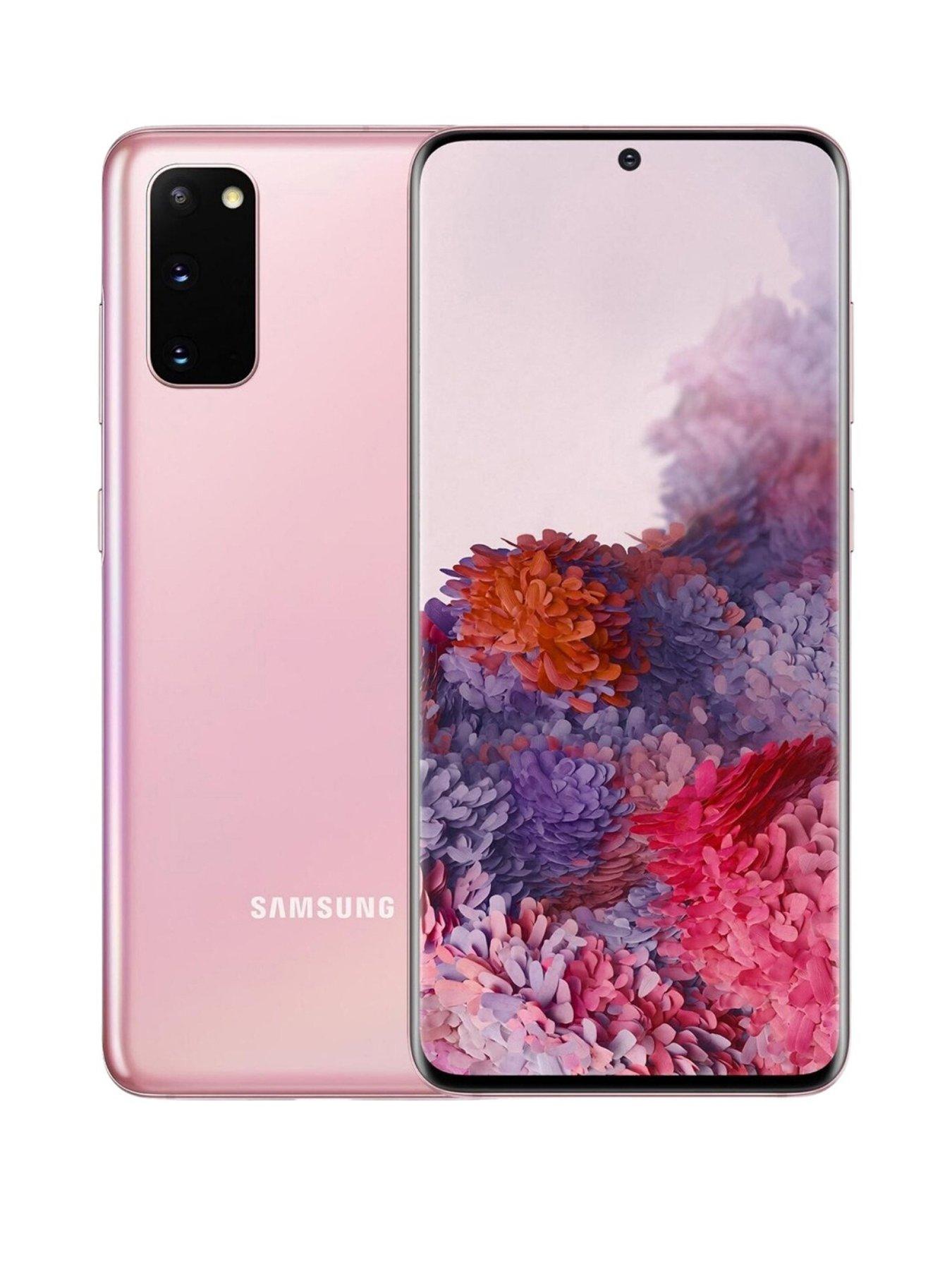 Image 1 of 3 of Refurbished Samsung S20 5G - 128GB, Cloud Pink (Pristine Condition)