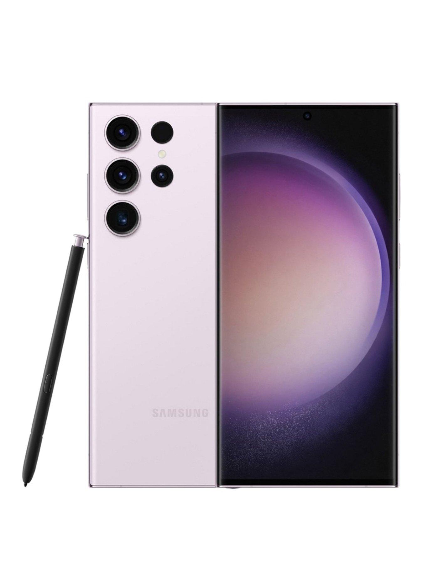 Refurbished Samsung S23 Ultra 5G - 256GB, Lavender (Pristine Condition)