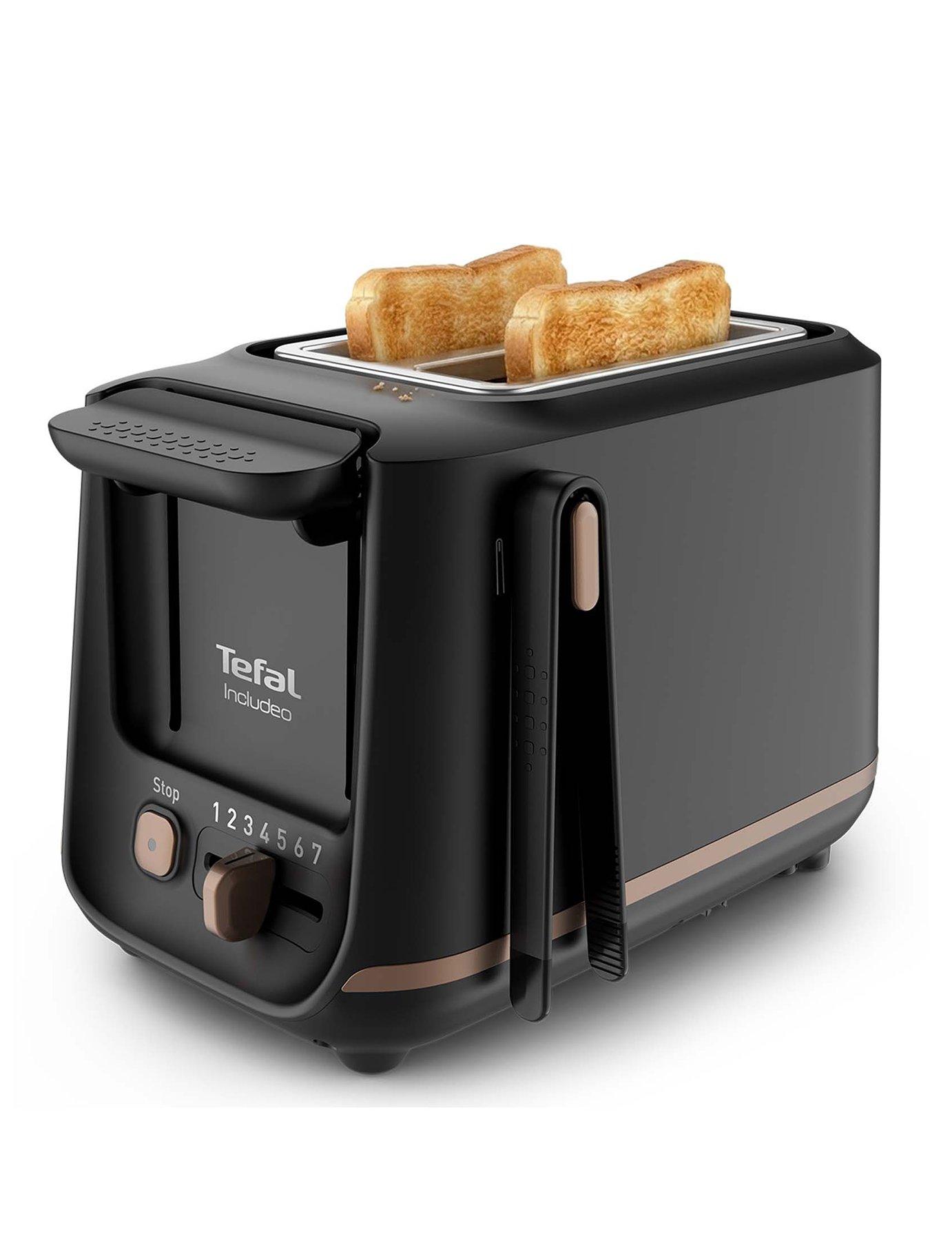 Tefal Includeo TT533840  850W Toaster Black