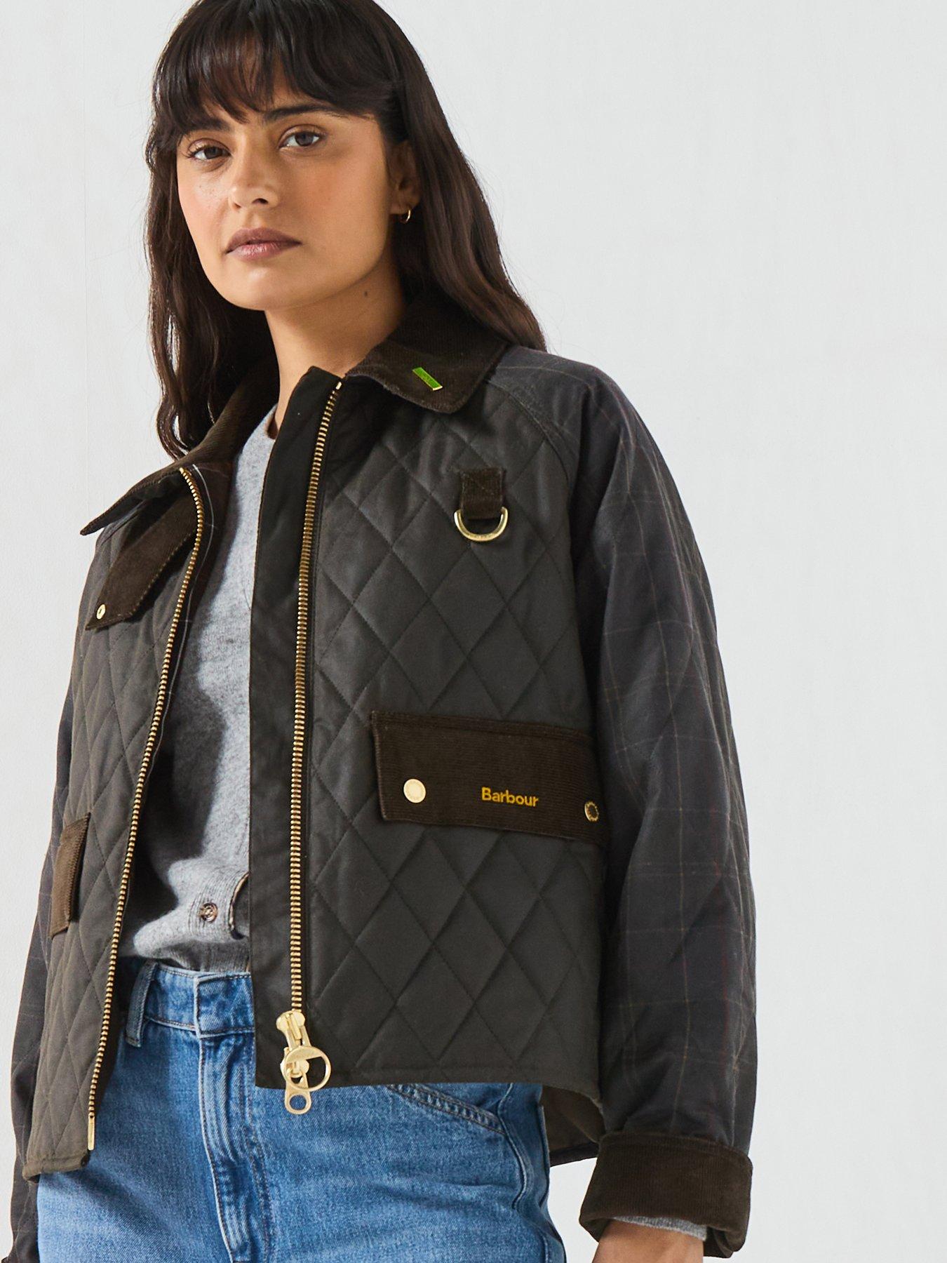 Image 5 of 6 of Barbour Icons Tartan Reimagined Quilted Spey Wax Jacket