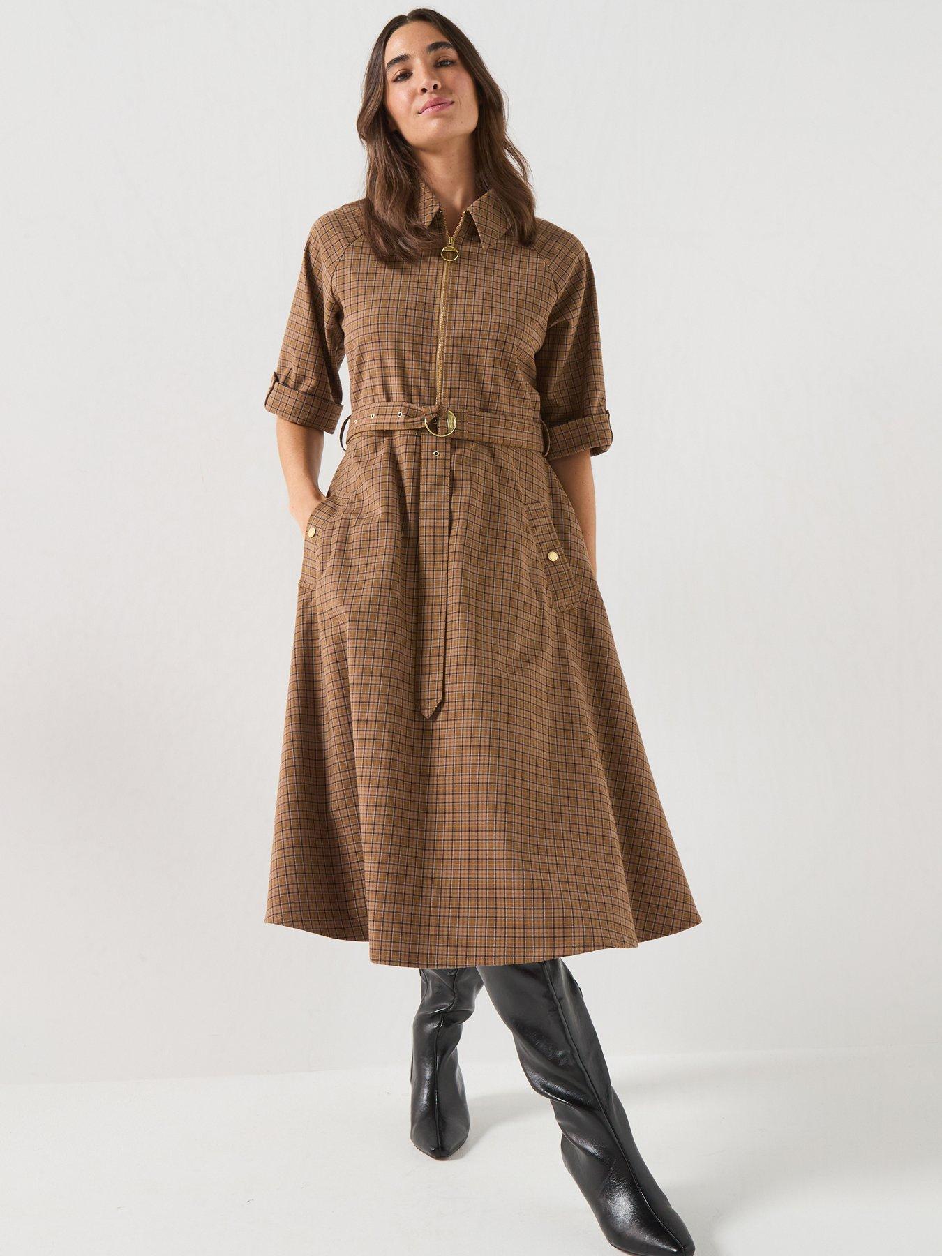 Image 3 of 6 of Barbour Carville Midi Dress