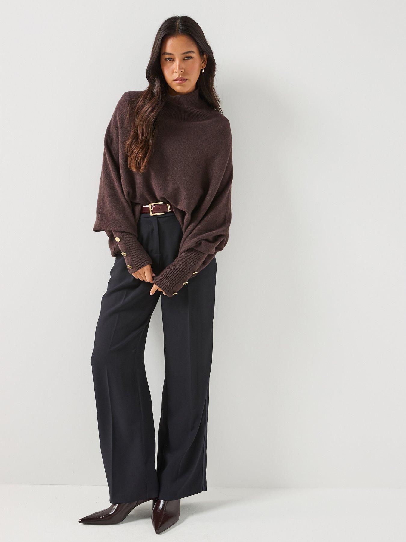 Barbour International Lilah Knitted Jumper - Brown