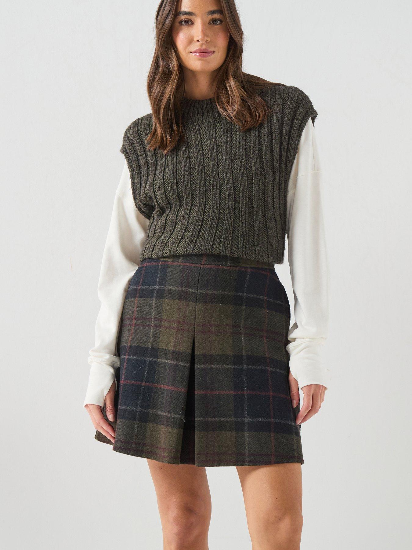 Barbour Marlow Mini Skirt - Brown