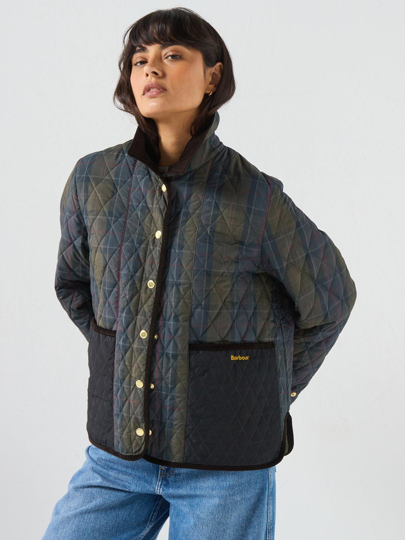 Barbour Ainsdale Checked Quilted Jacket