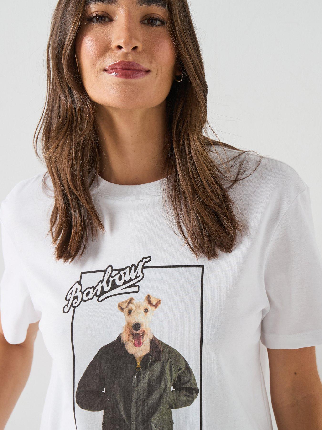 Image 4 of 5 of Barbour Mariana T-Shirt - Cream