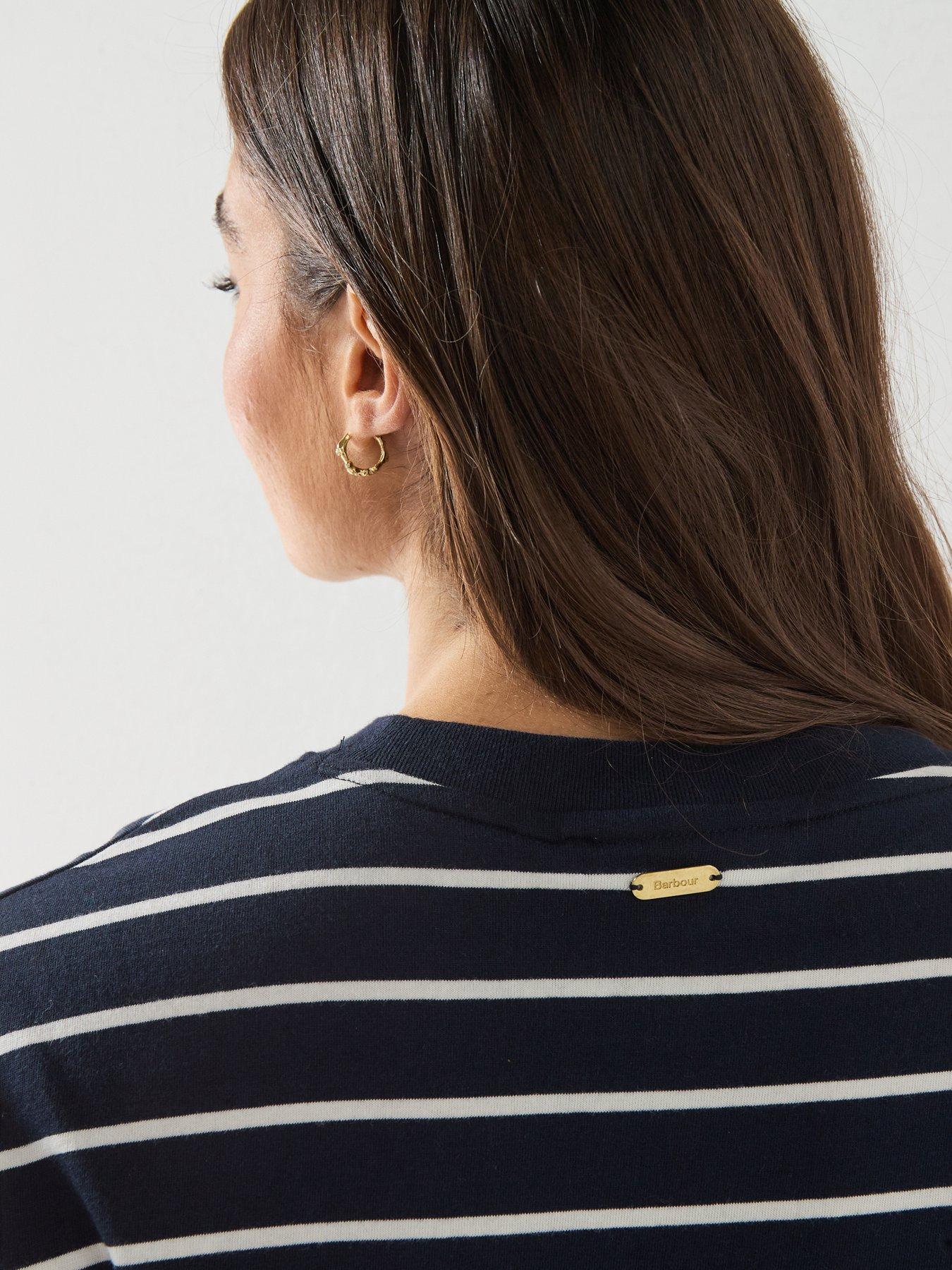 Image 5 of 6 of Barbour Ambleside Striped Top - Blue