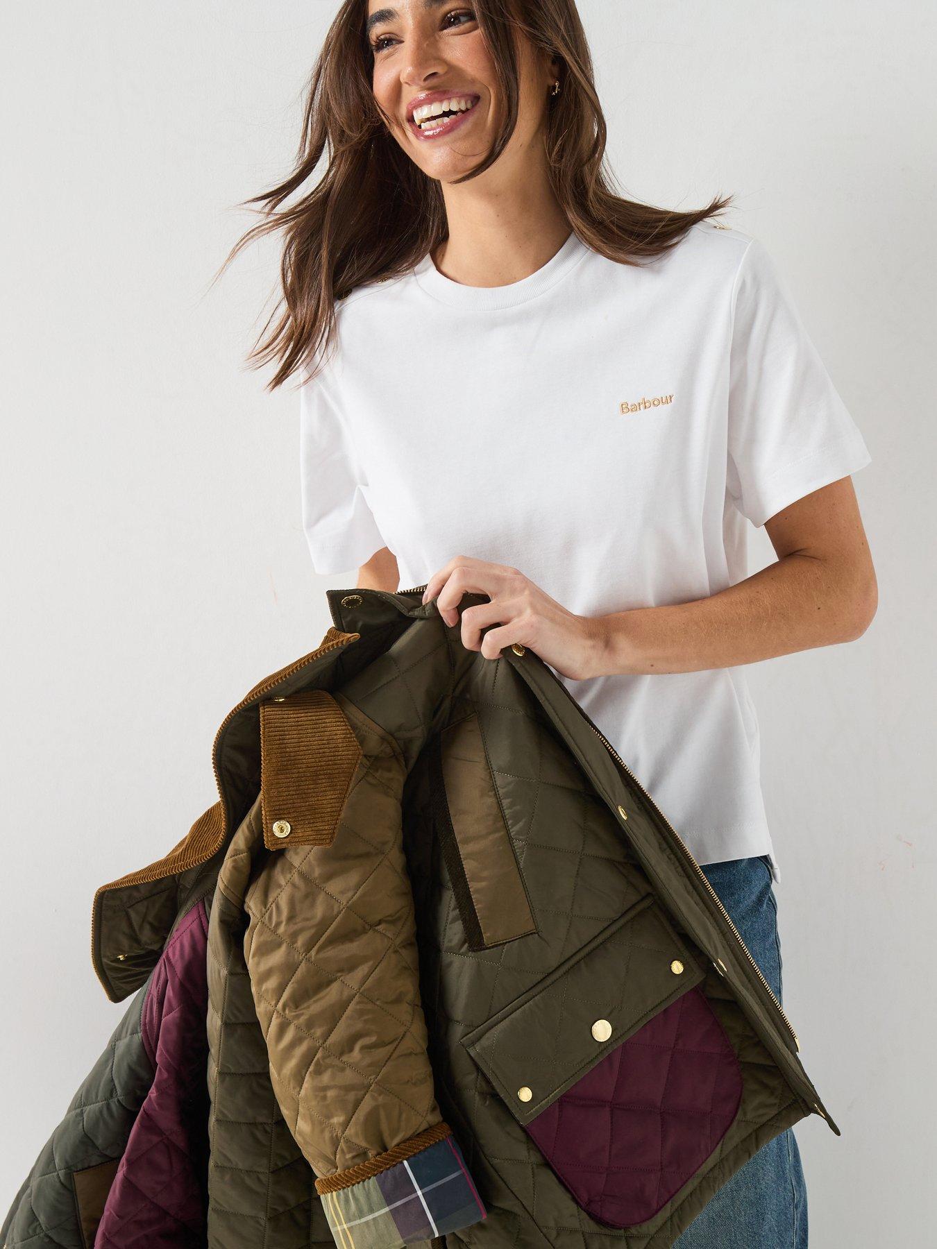 Image 5 of 6 of Barbour Alverstone T-Shirt - Cream