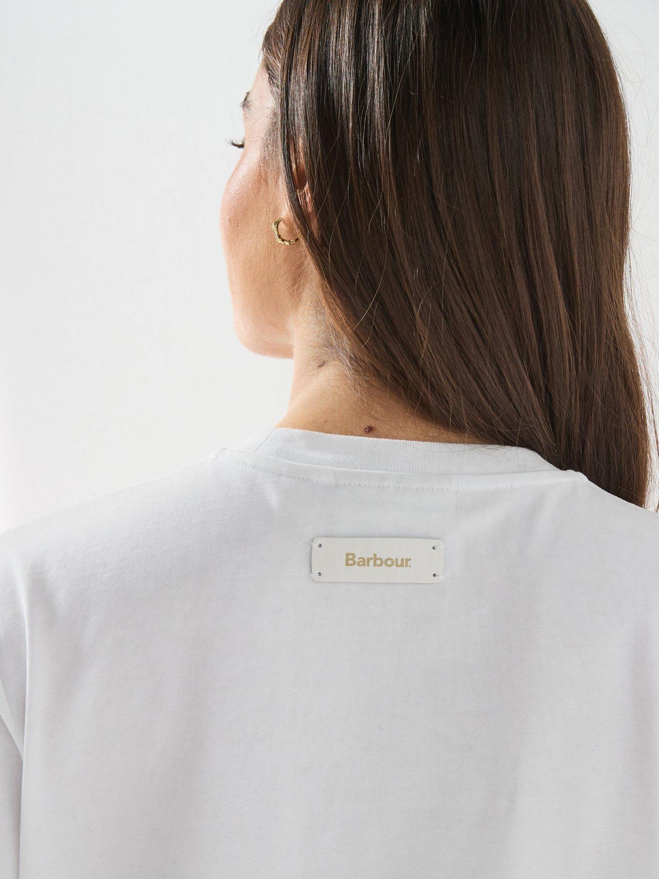 Image 6 of 6 of Barbour Alverstone T-Shirt - Cream