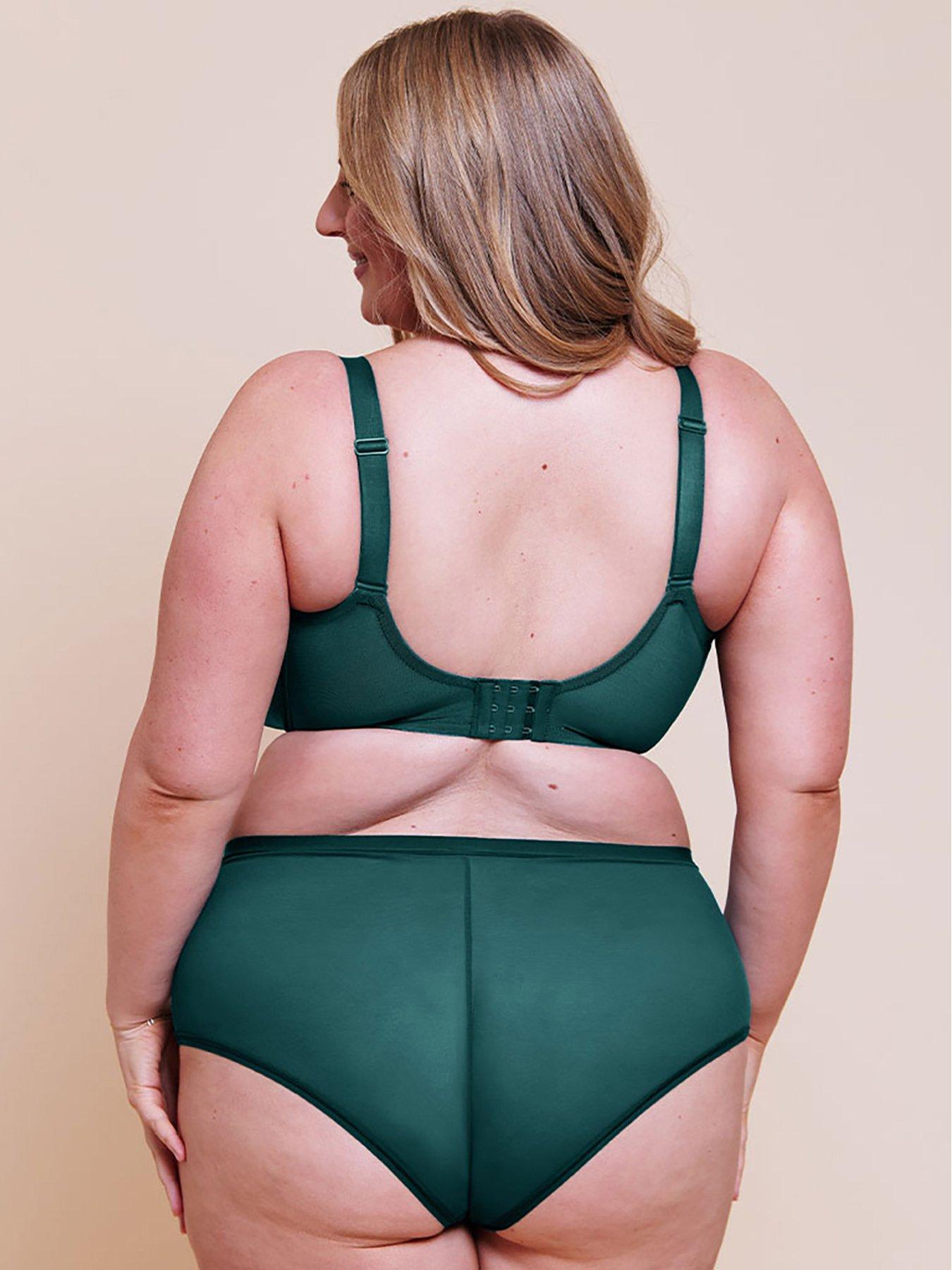 Image 2 of 6 of Curvy Kate Wonderfully Short - Deep Teal