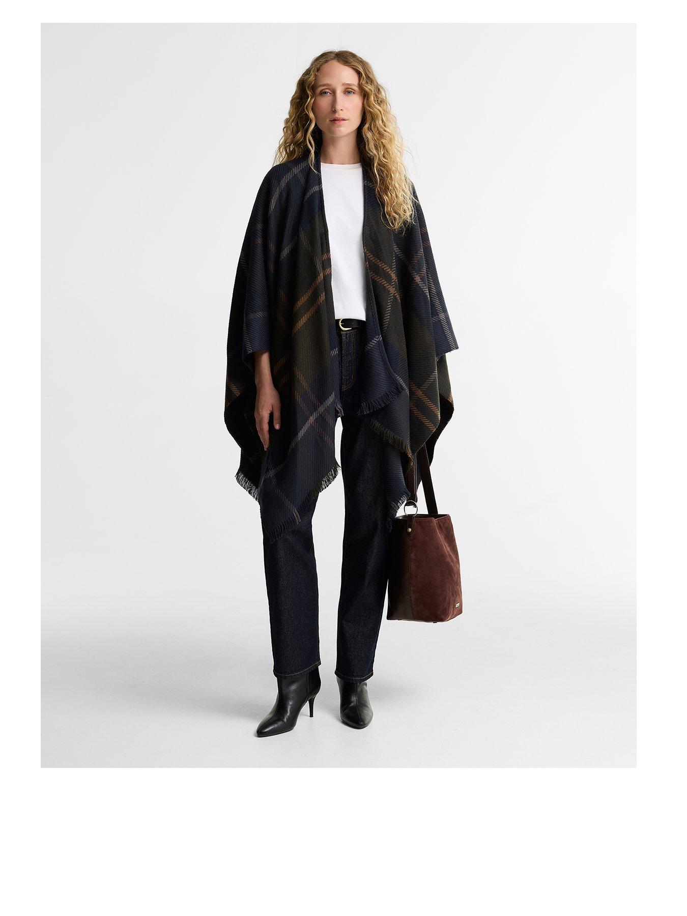 Barbour Blair Tartan Serape - Brown