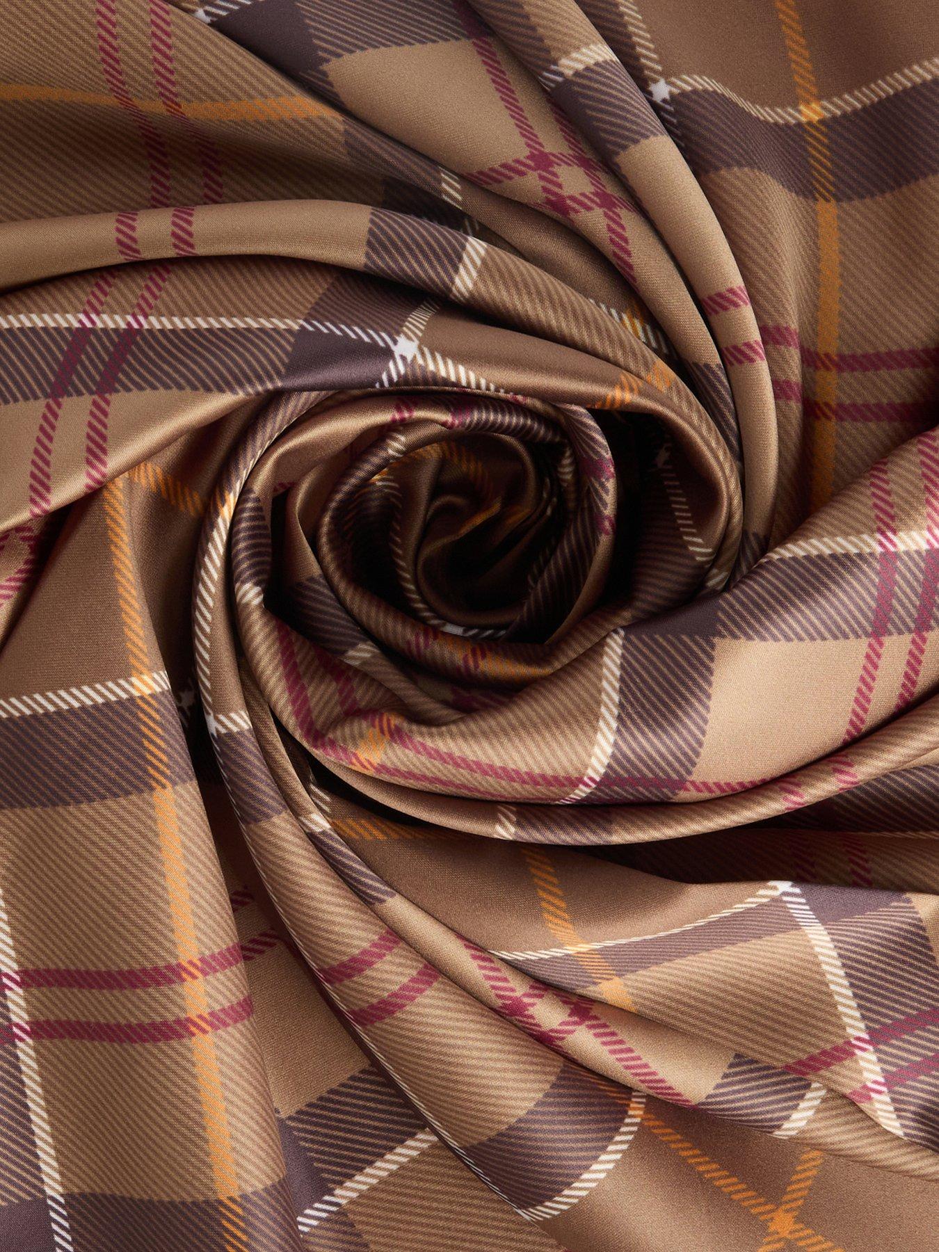 Image 4 of 6 of Barbour Kinsale Tartan Head Scarf