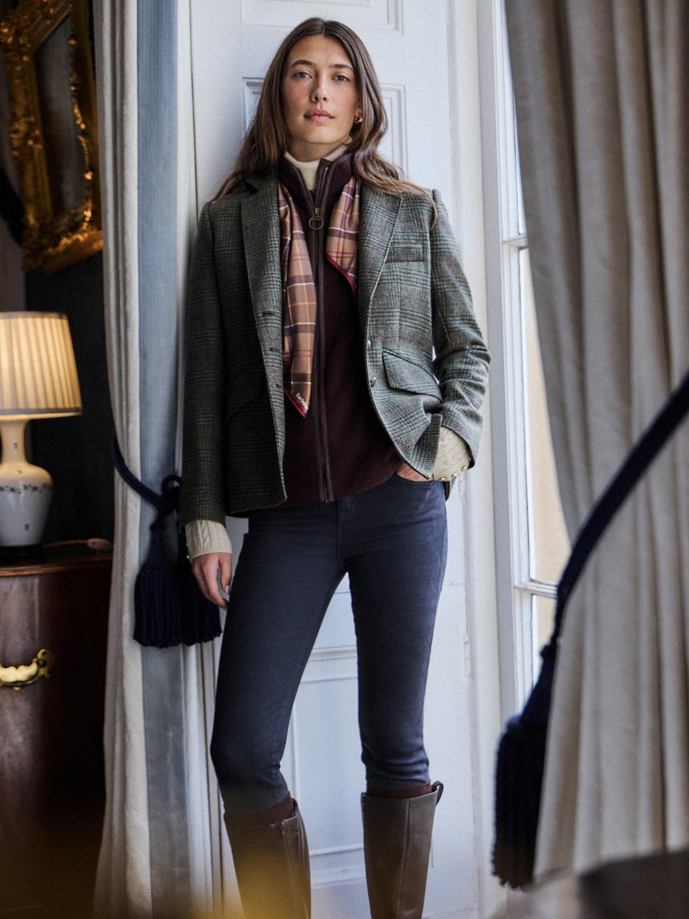 Image 6 of 6 of Barbour Kinsale Tartan Head Scarf