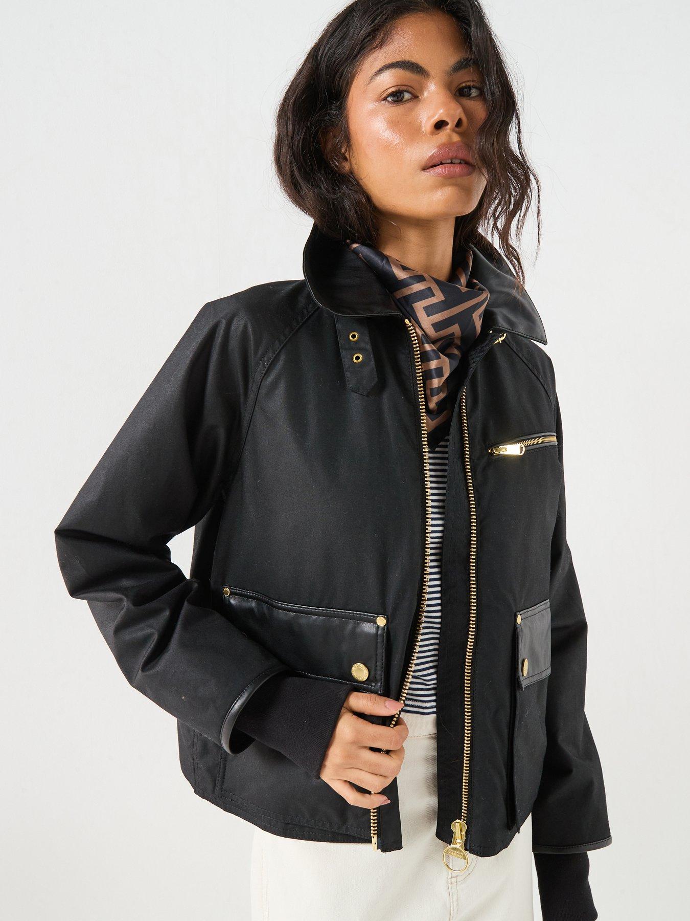 Barbour International BIntl Donnington Wax Jacket - Brown