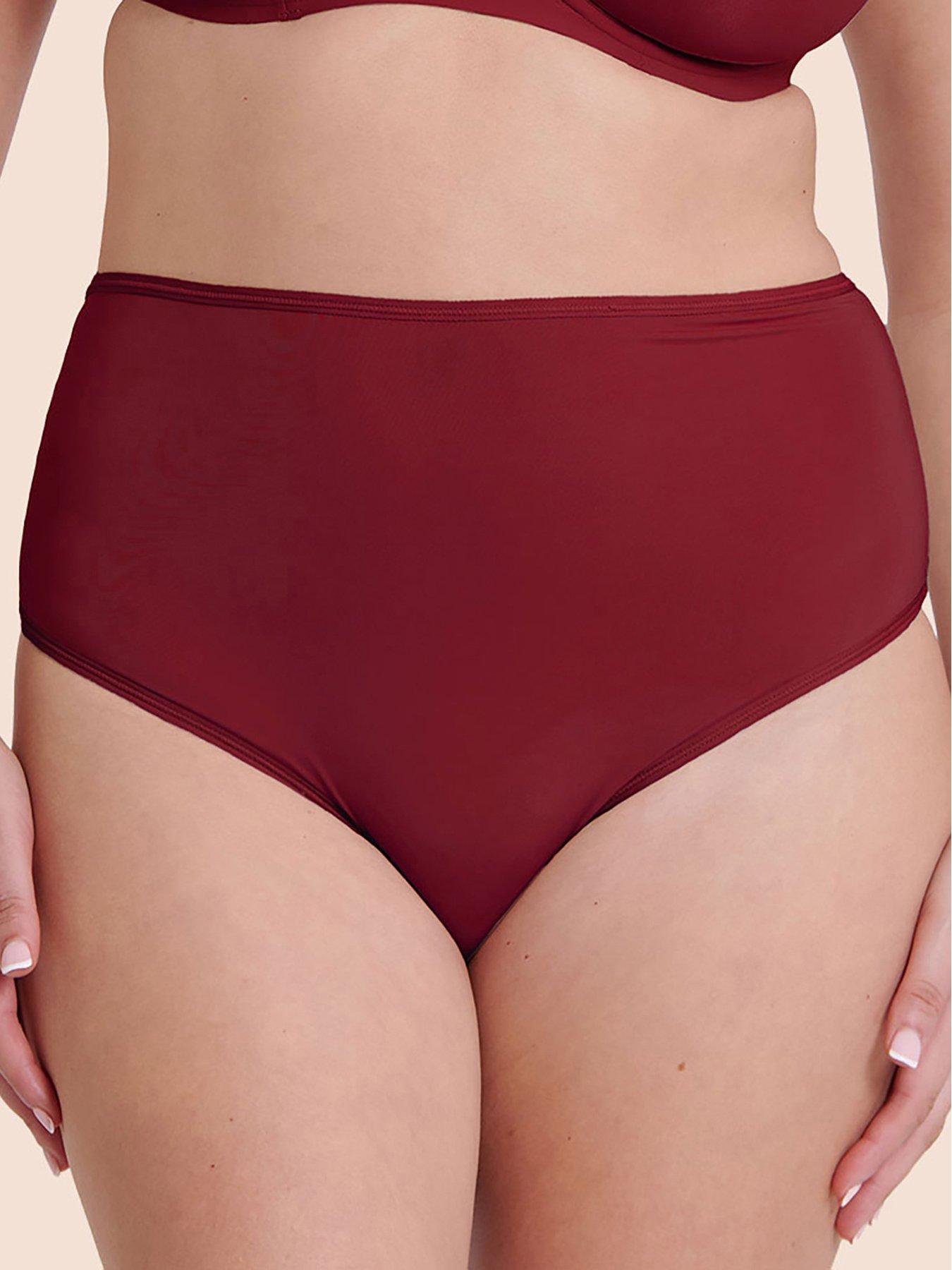 Curvy Kate Curvy Kate Everyday Full Brief - Deep Red