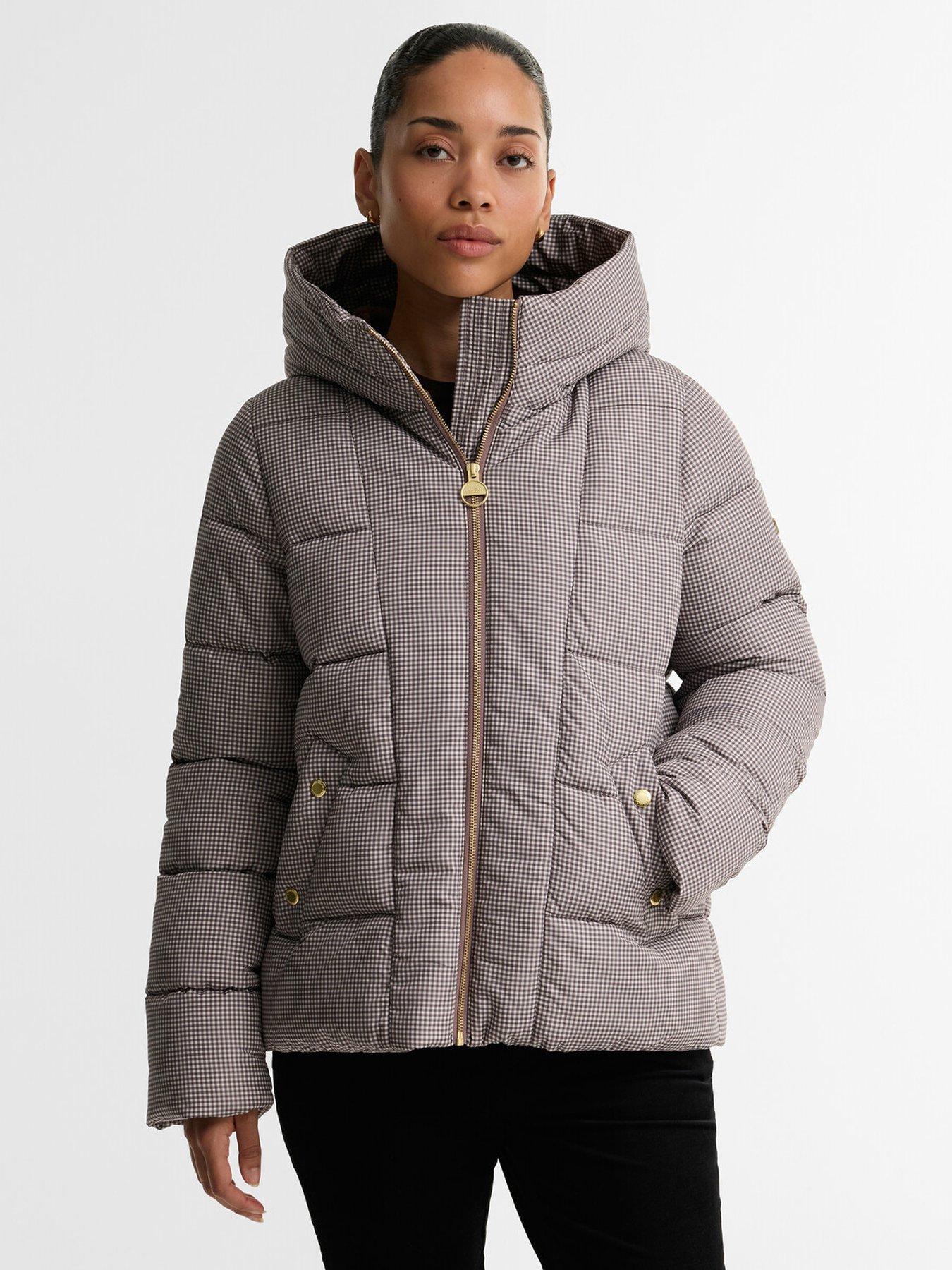Barbour International Printed Brantley Puffer Jacket
