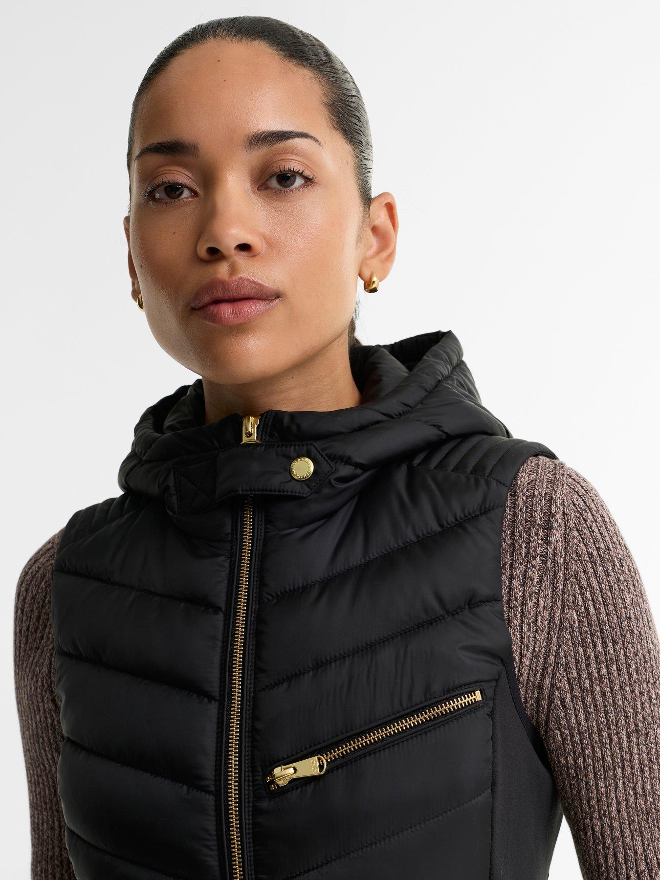 Image 4 of 6 of Barbour International BIntl Salengro Quilted Gilet - Black