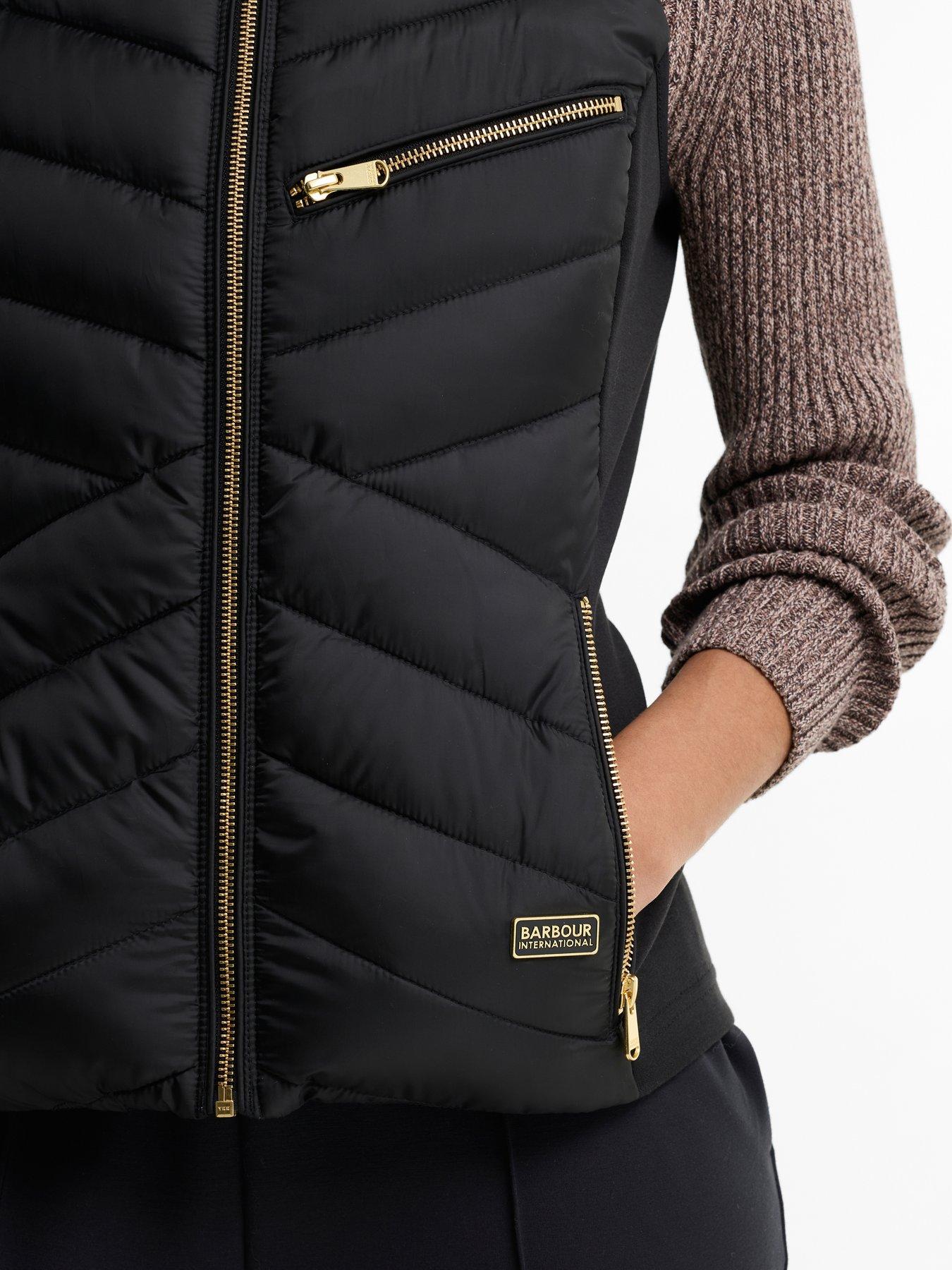 Image 5 of 6 of Barbour International BIntl Salengro Quilted Gilet - Black