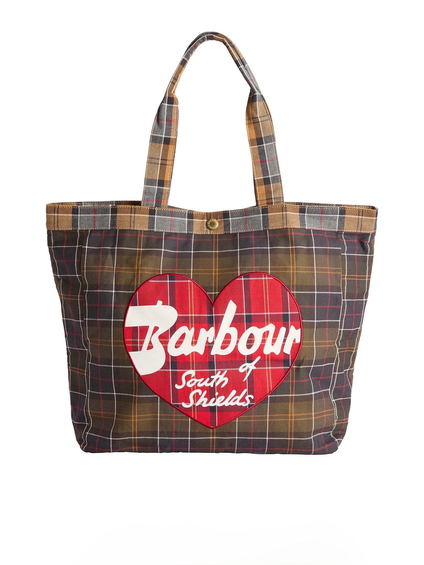 Image 1 of 3 of Barbour Heart Tote Bag