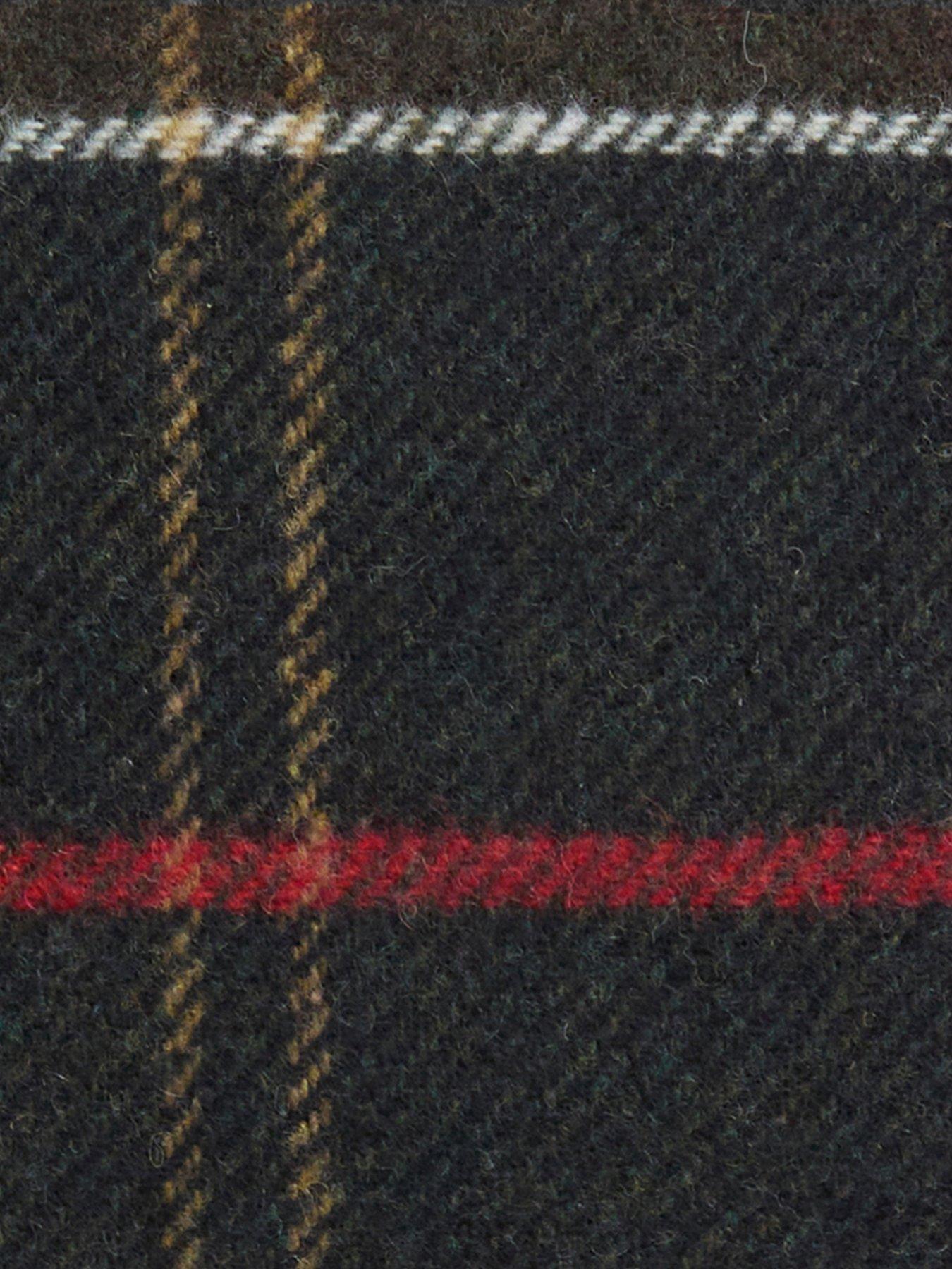 Image 4 of 4 of Barbour Womens Contin Tartan Zip Mini Crossbody Bag - Brown