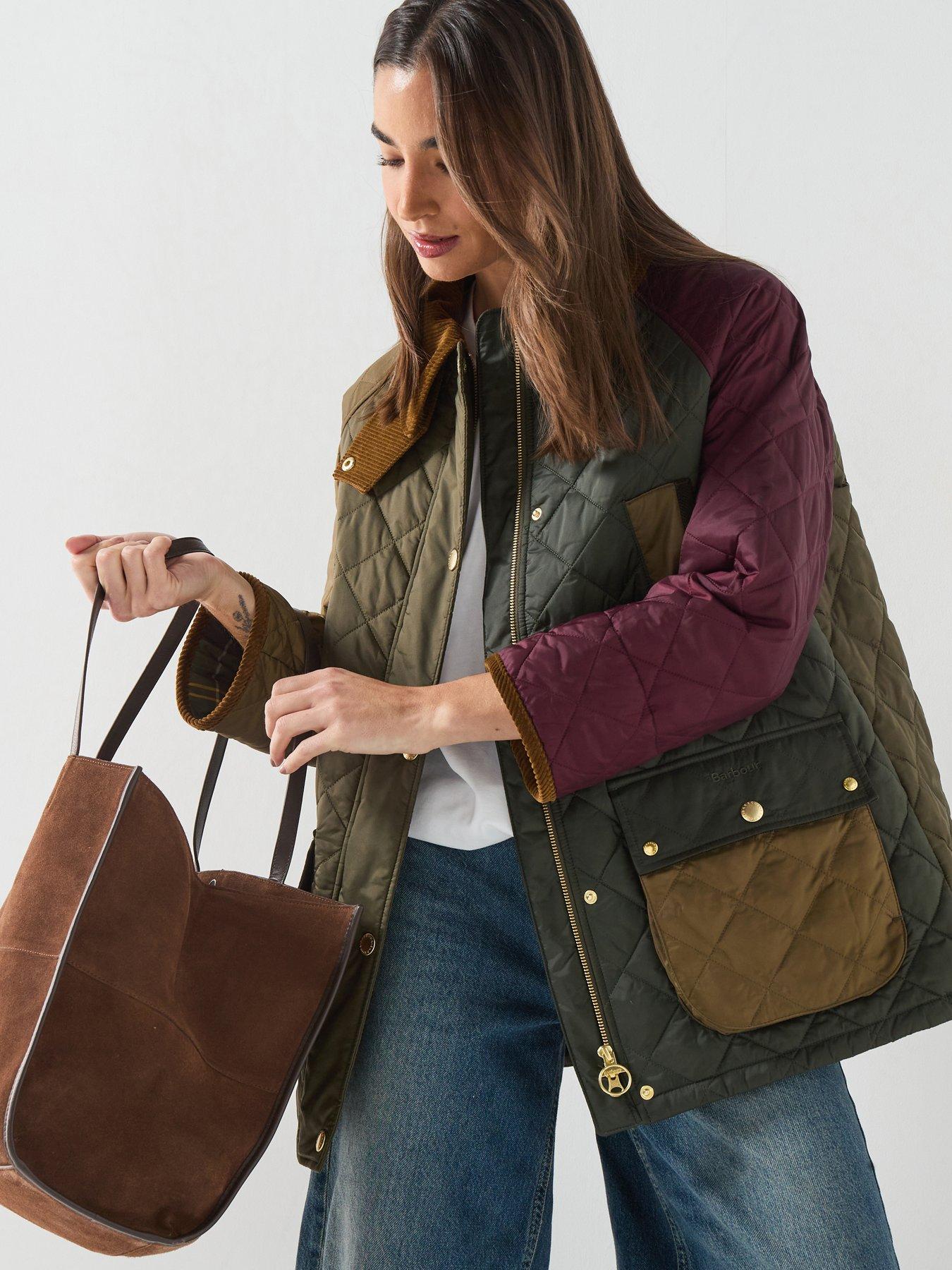 Barbour Patchwork Bedale Quilted Jacket - Green