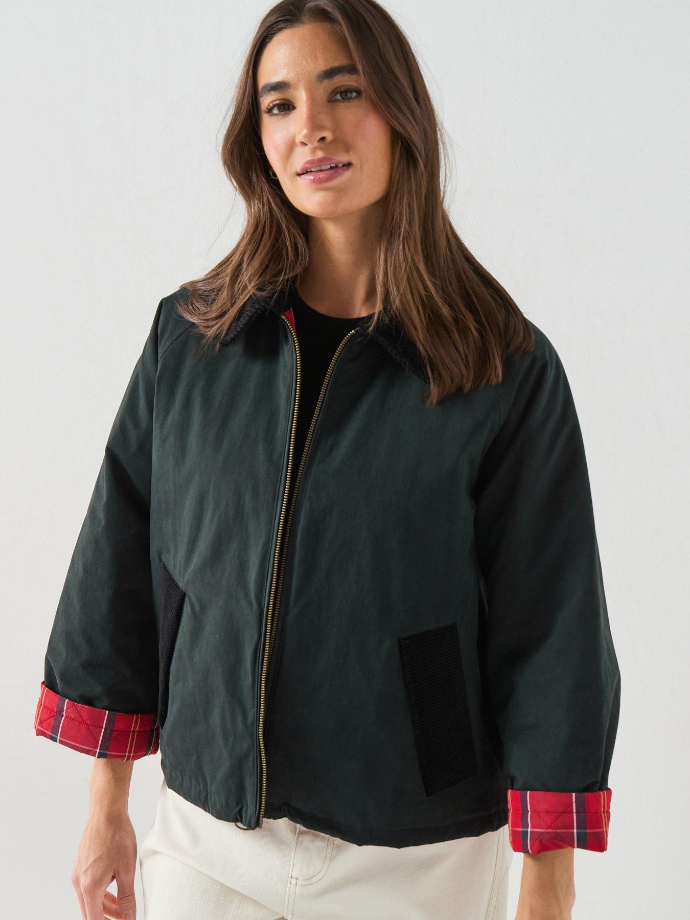 Barbour Dawn Reversible Casual Jacket - Black