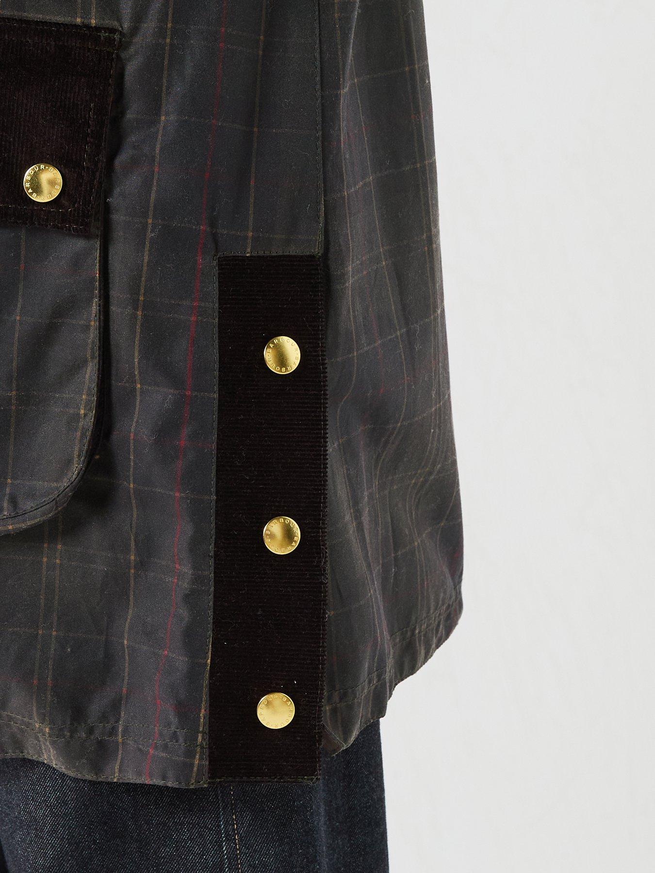 Image 4 of 6 of Barbour Icons Tartan Reimagined Modern Beaufort Wax Jacket