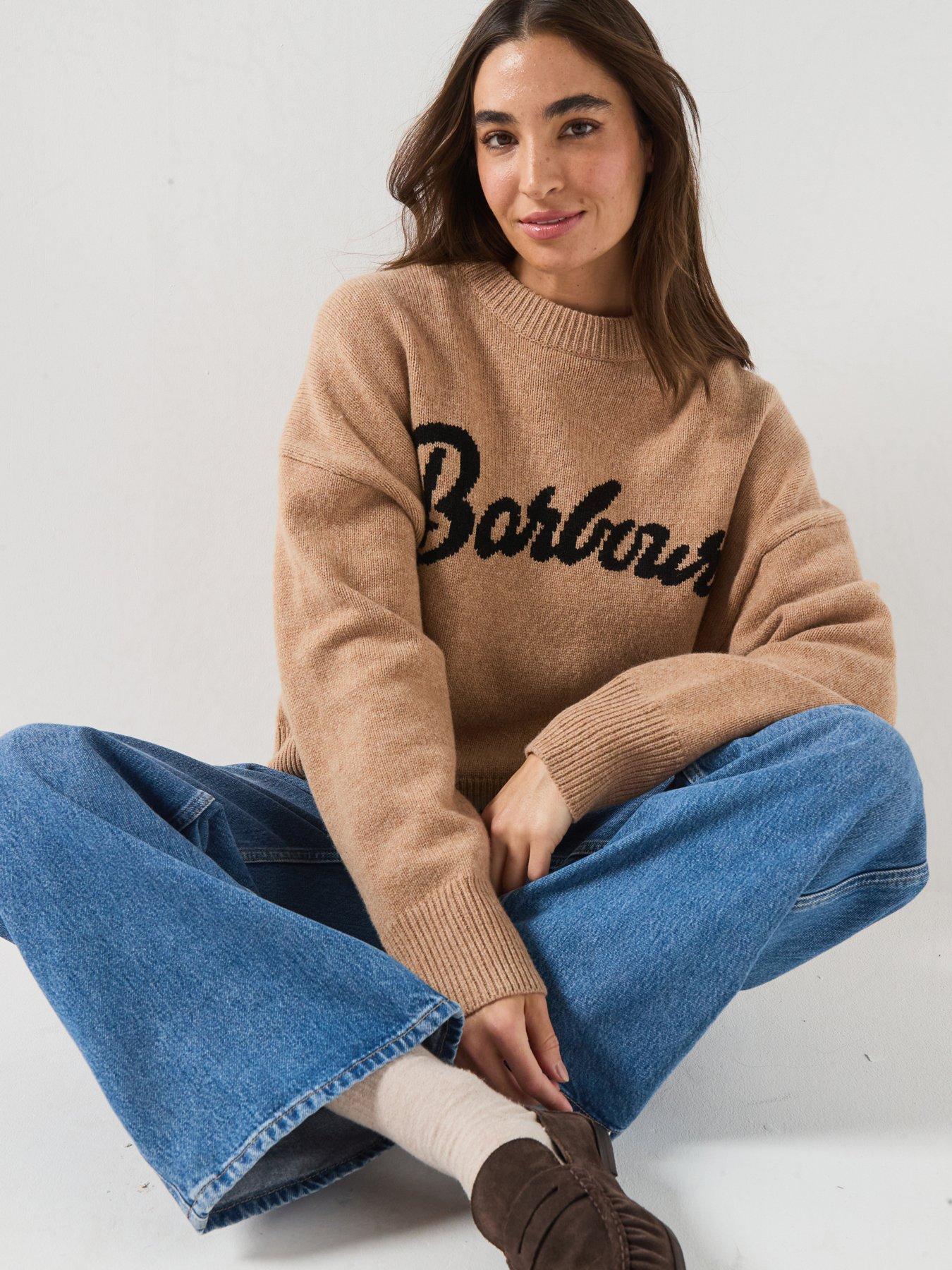 Barbour Ivybridge Knitted Jumper - Brown