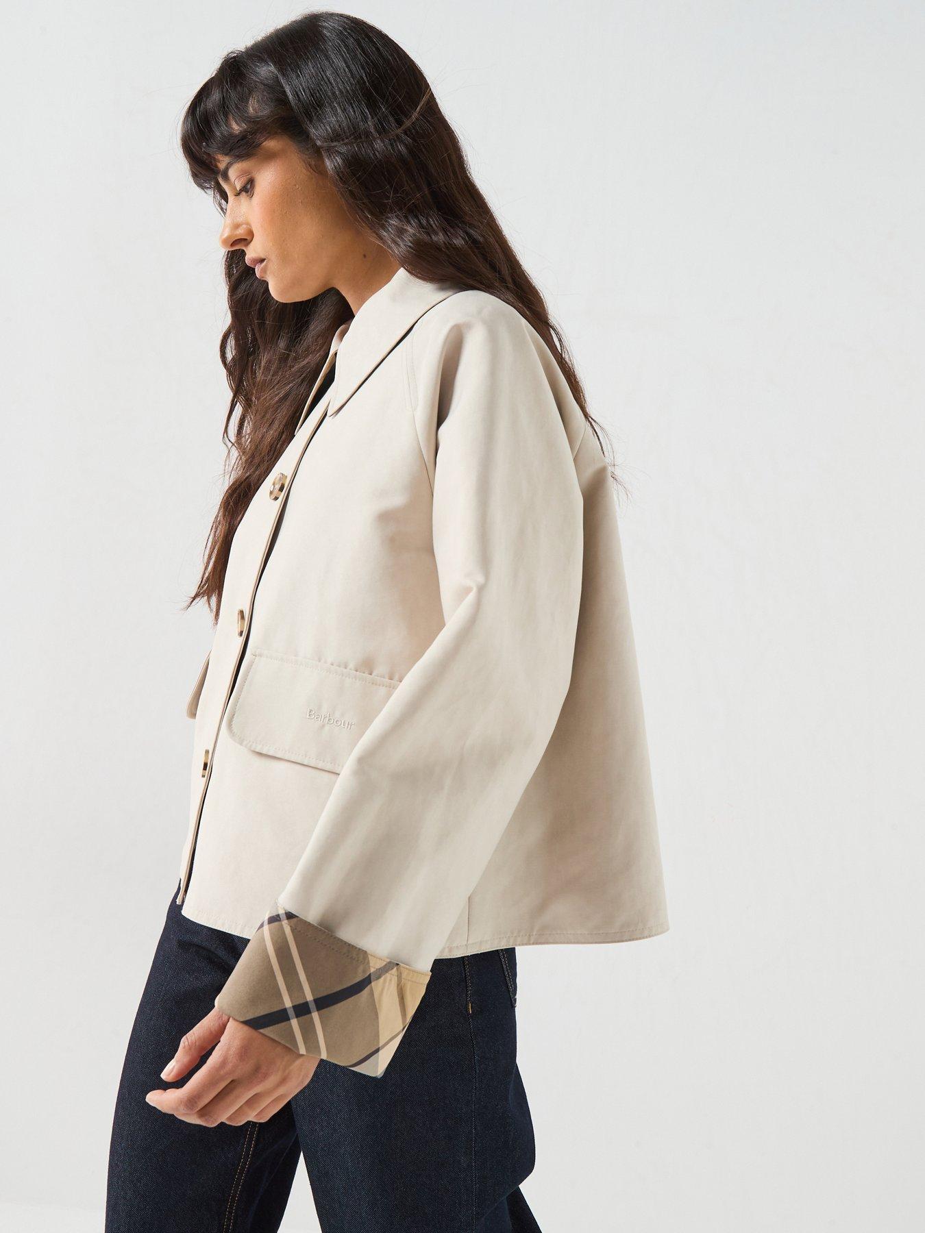 Barbour Delilah Showerproof Jacket - Cream