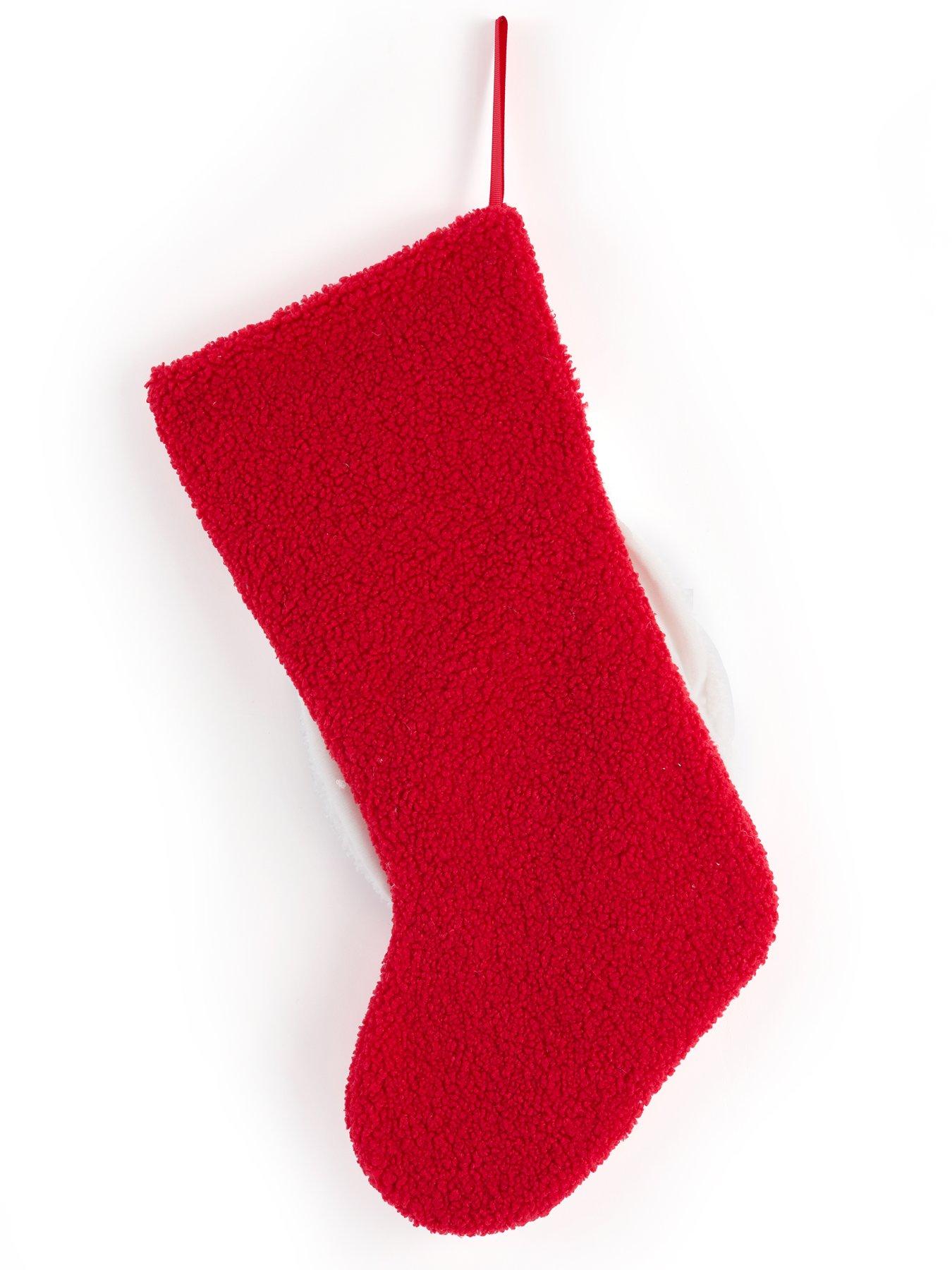 Image 3 of 6 of Festive Santa&nbsp;Christmas&nbsp;Stocking - 46cm
