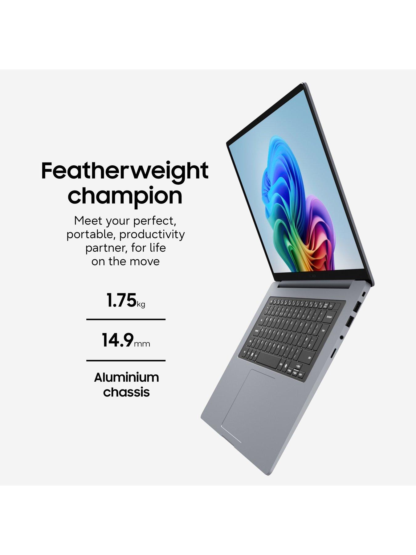 Image 3 of 7 of Samsung Galaxy Book6 Copilot+ PC - 16in - Intel Core Ultra 7, 16GB RAM, 512GB SSD - Grey - No Adaptor Included