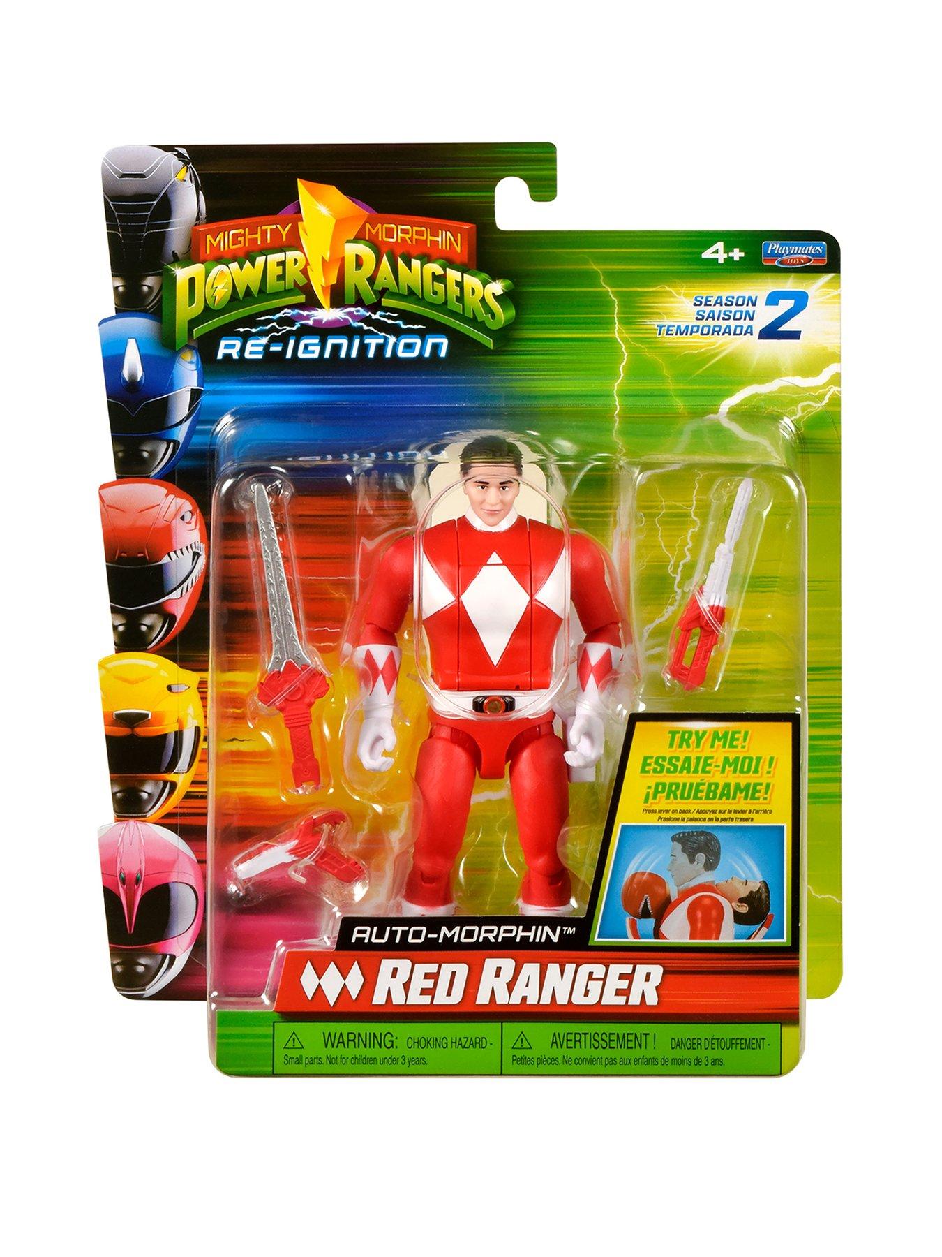 Image 1 of 7 of MMPR AUTO-MORPHIN RED RANGER S2