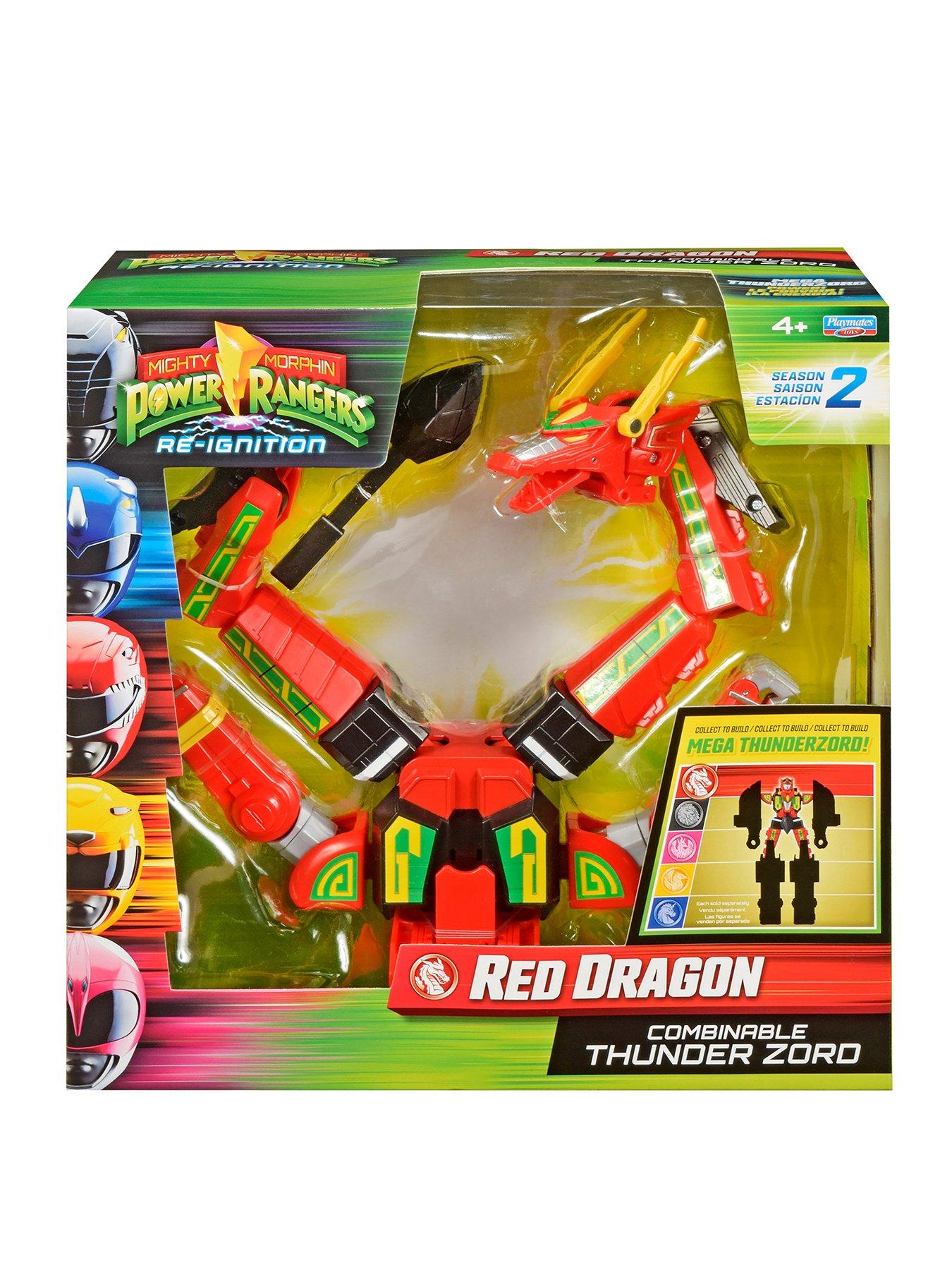 MMPR Mighty Morphin Power Rangers Combinable Thunderzord Red Dragon