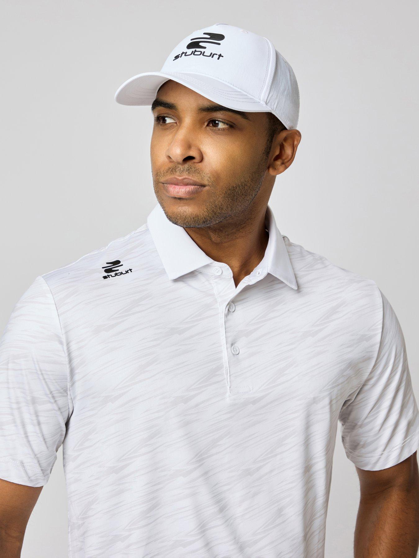 Stuburt Mens Golf Alicante Polo - White