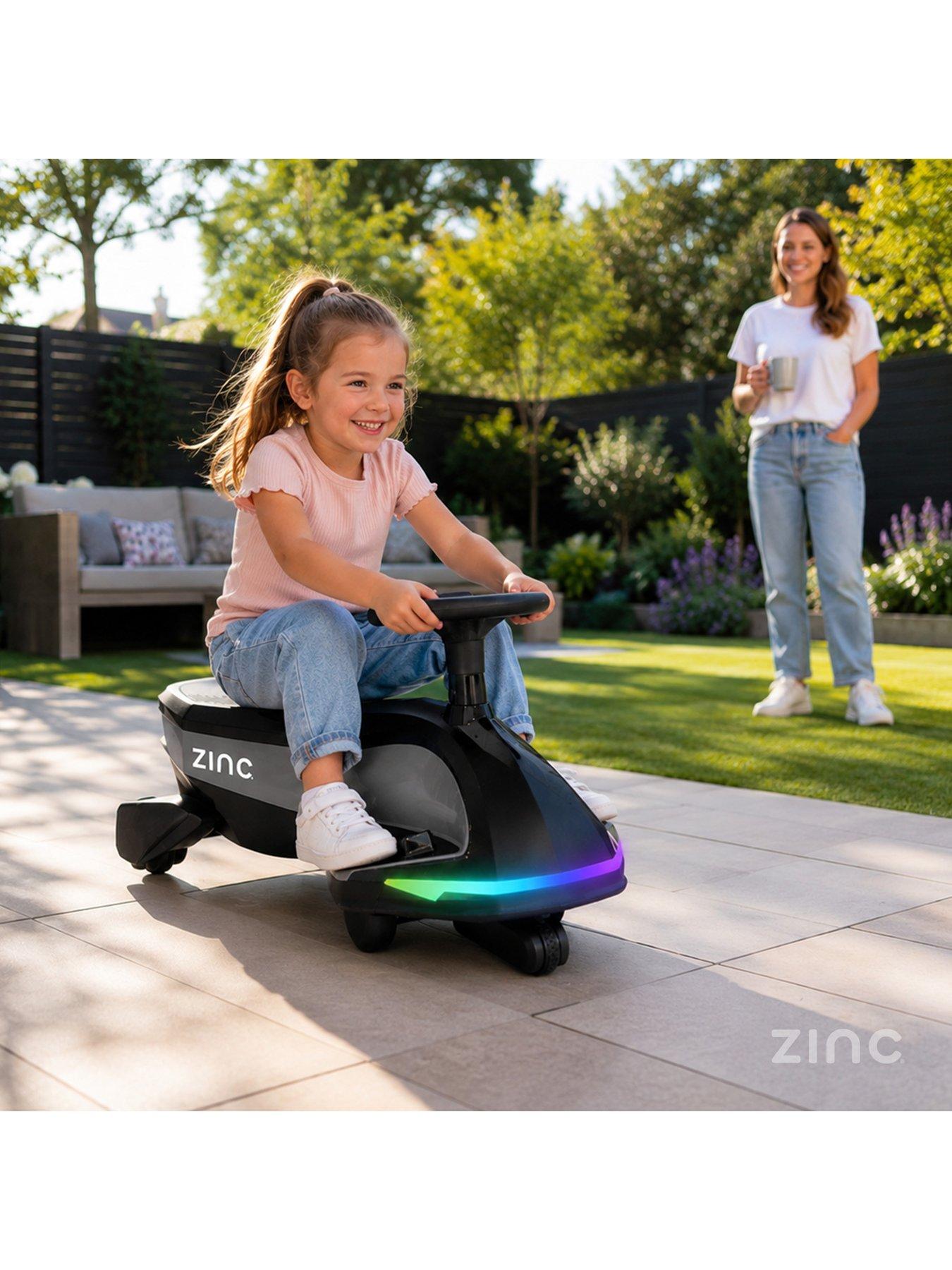 Image 2 of 7 of Zinc Electric Light Up Wiggle Car Ride On