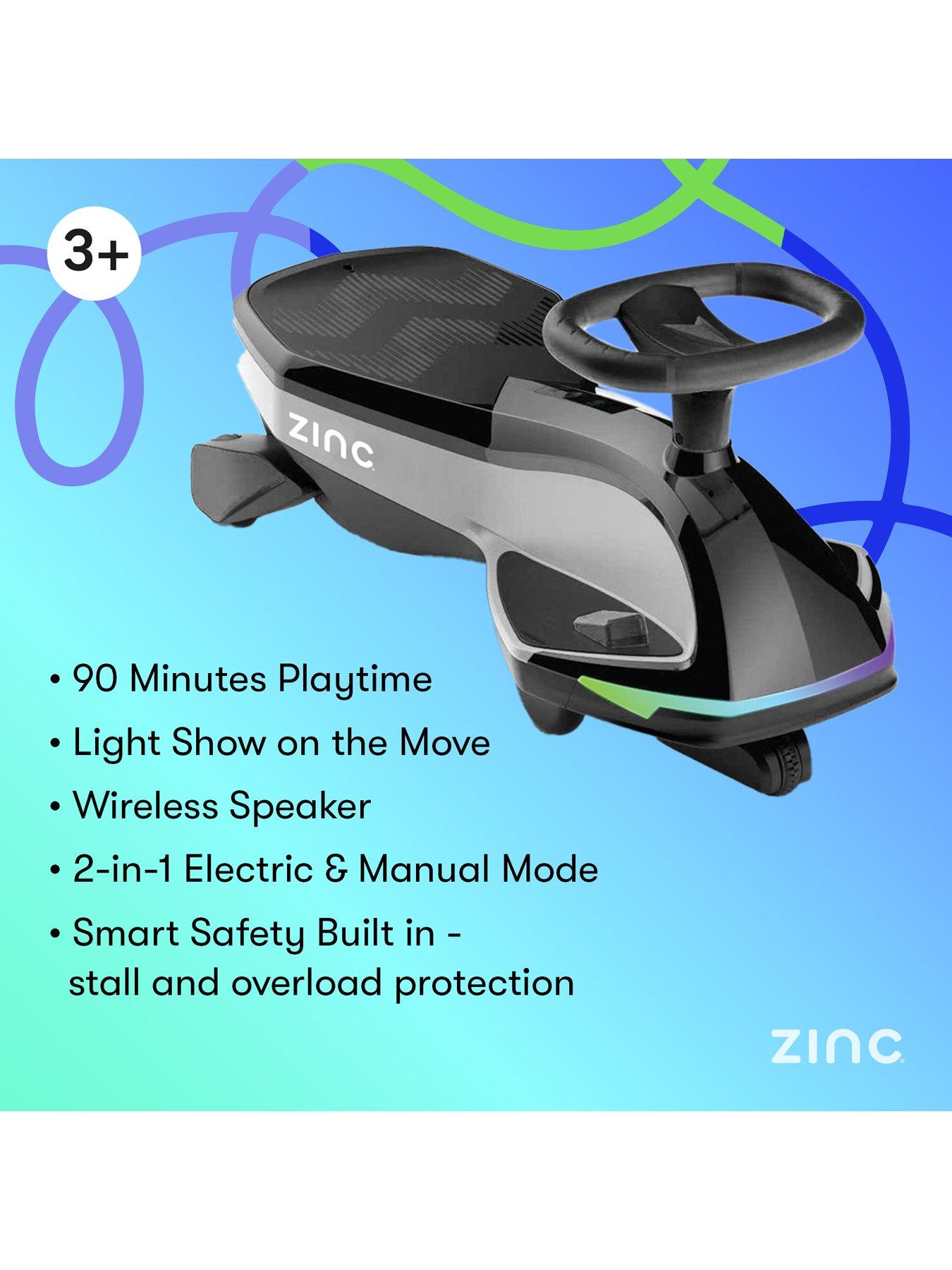 Image 3 of 7 of Zinc Electric Light Up Wiggle Car Ride On