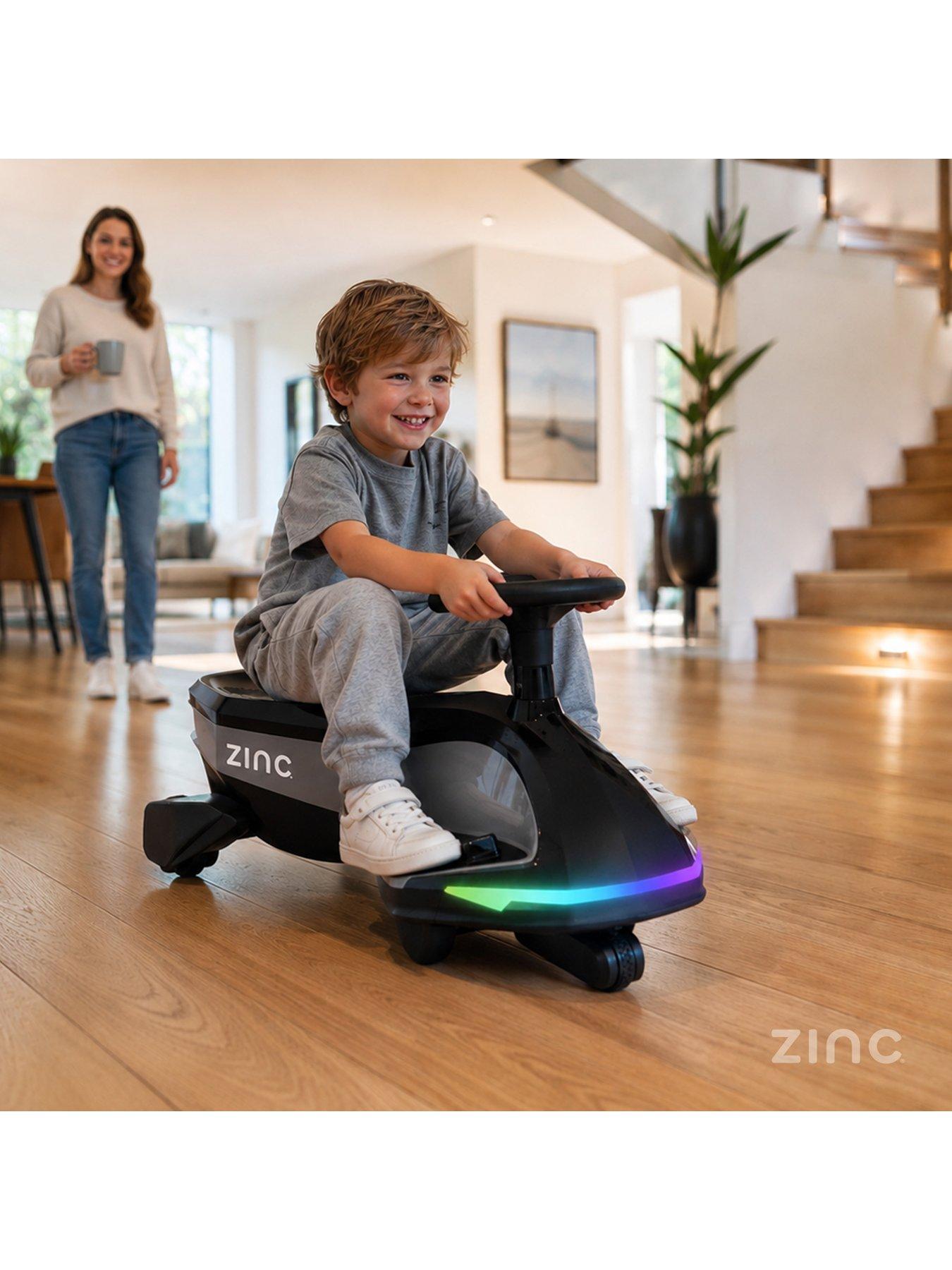 Image 4 of 7 of Zinc Electric Light Up Wiggle Car Ride On