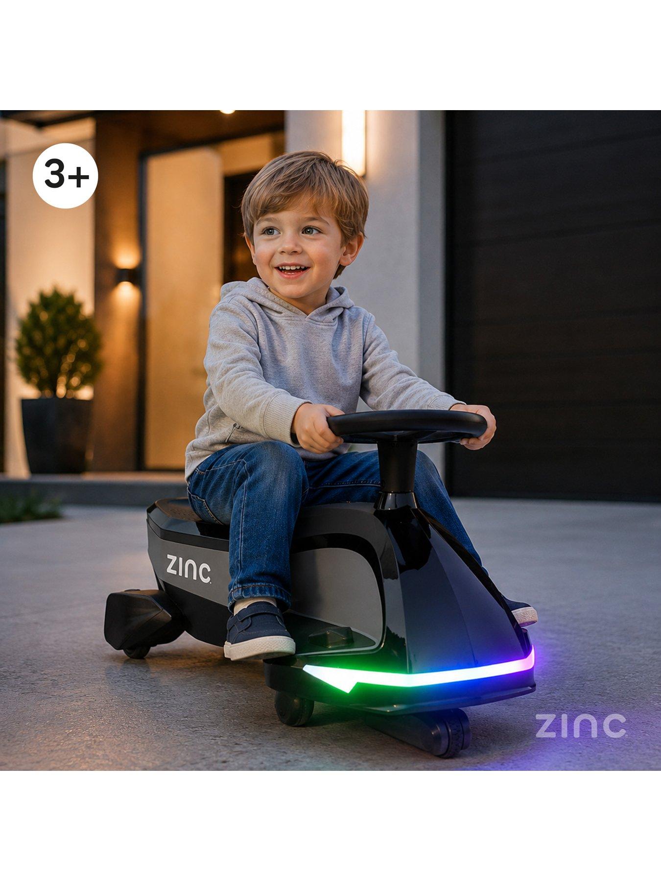 Image 6 of 7 of Zinc Electric Light Up Wiggle Car Ride On