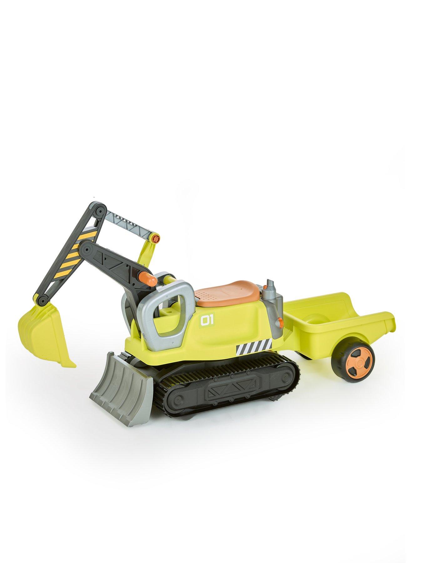 Image 2 of 7 of Foot to Floor Ride on Digger