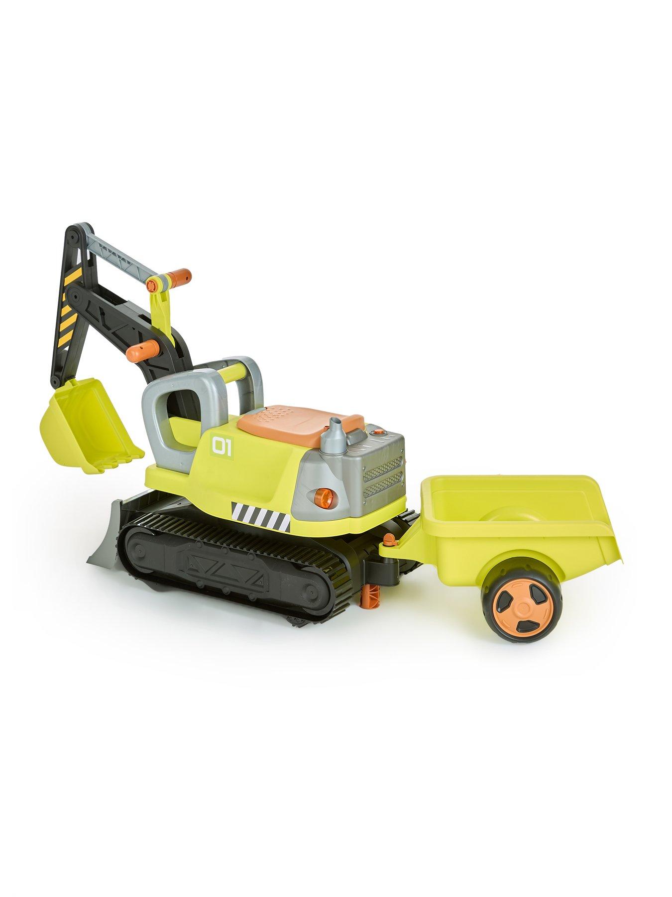 Image 4 of 7 of Foot to Floor Ride on Digger