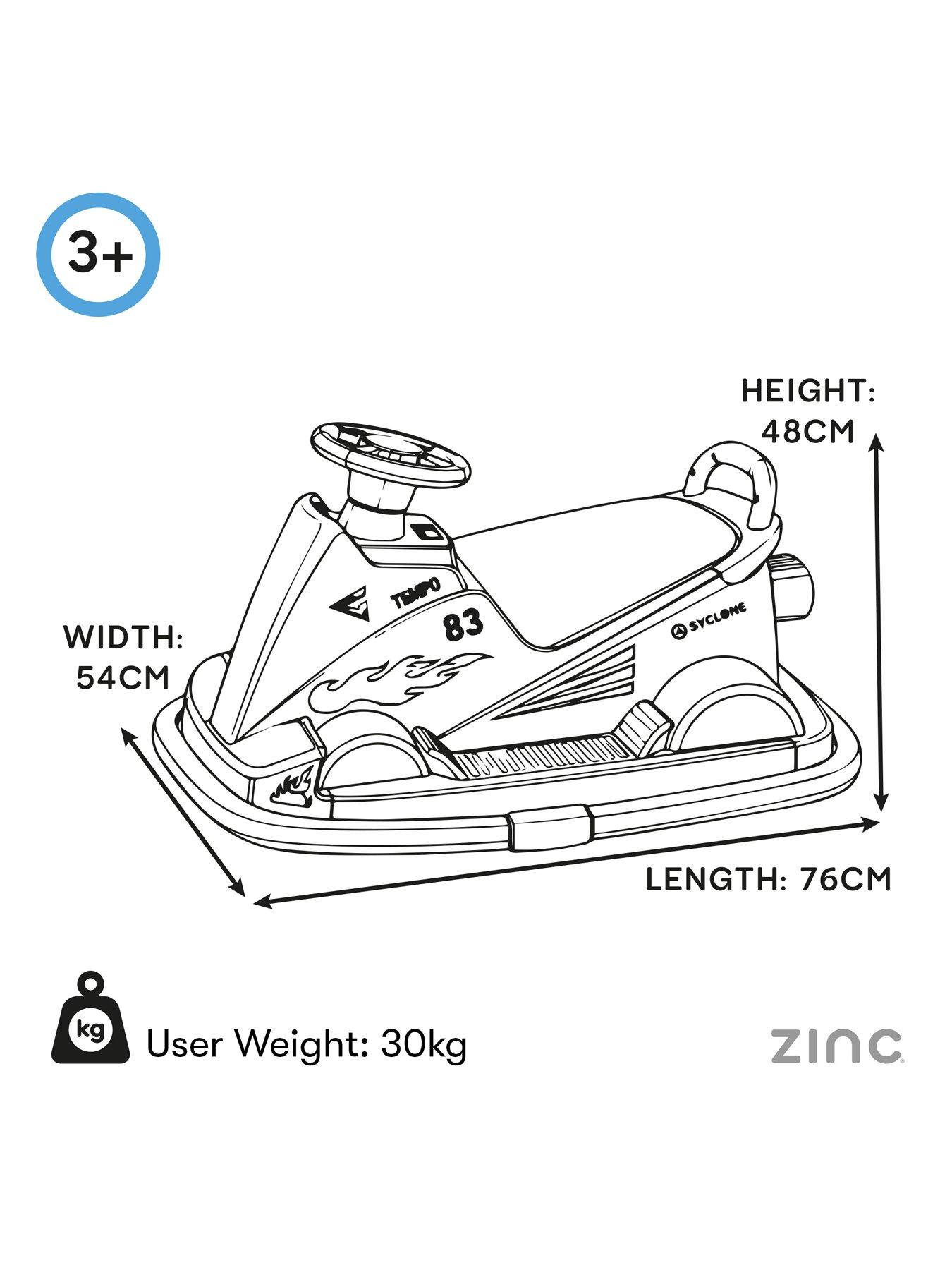 Image 7 of 7 of Zinc Electric Light Up Bumper Kart